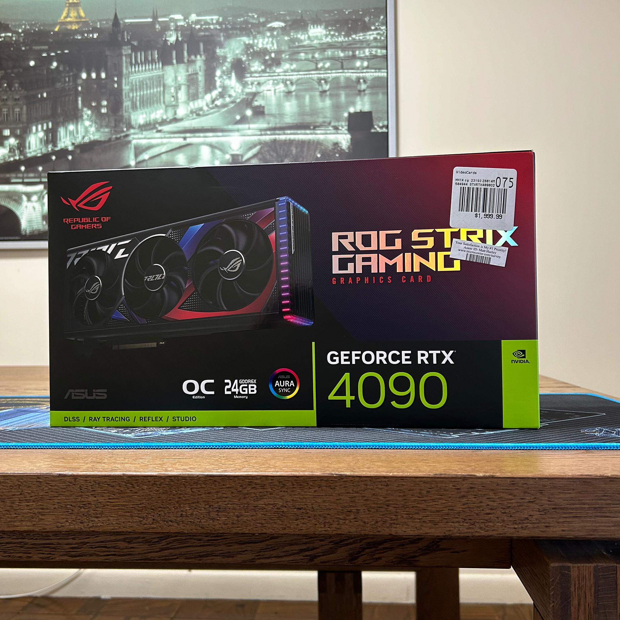 Asus ROG STRIX RTX 4090 OC 24GB