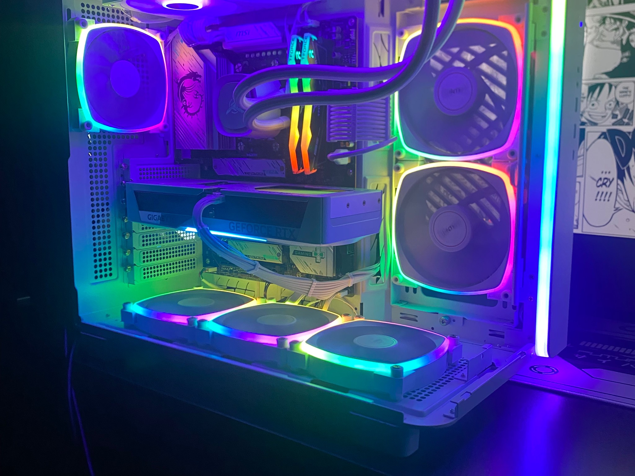"BLIZZARD" ALL-WHITE HIGH-END GAMING PC | RYZEN 7 9800X3D | RTX 5070 | 32GB DDR5