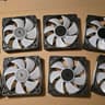 X8 CORSAIR RX 120 MM CASE FANS