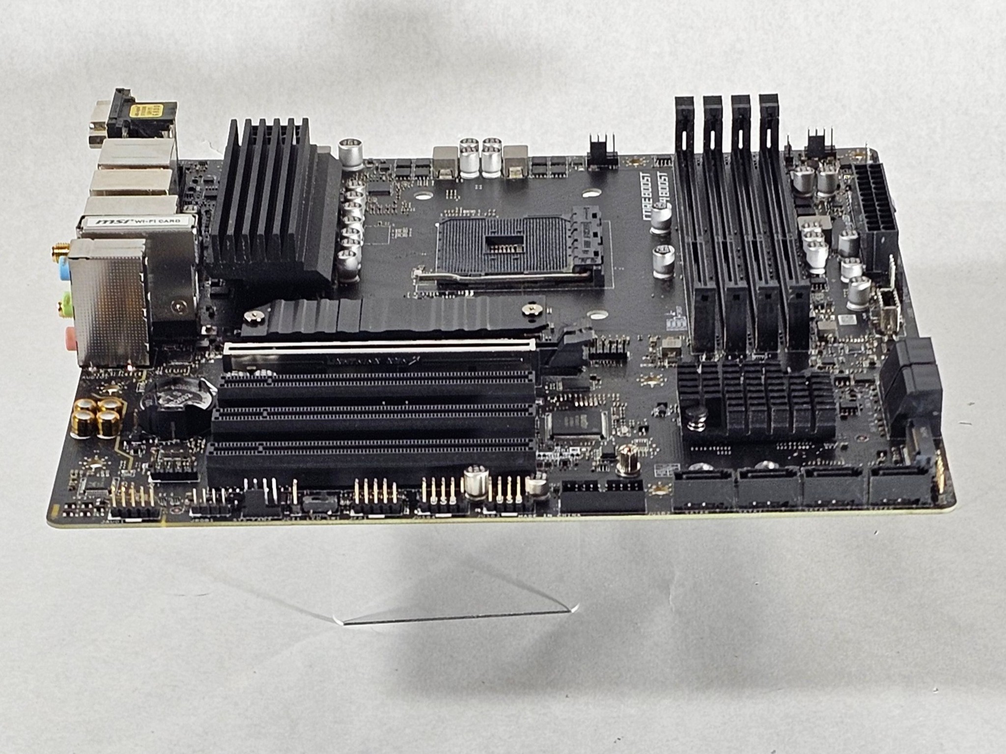 FOR PARTS ONLY: MSI B550M PRO B550M-VC WIFI AMD AM4 DDR4 mATX Motherboard