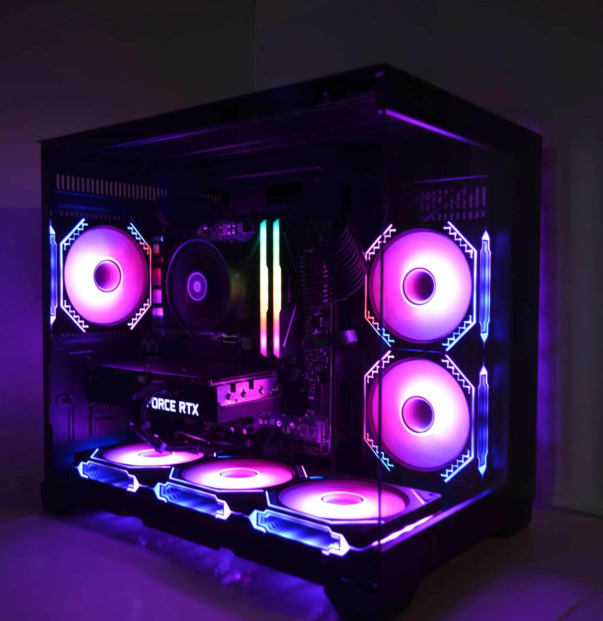 👾Dark knight⚔️ RTX 3060Ti - Ryzen 5 5500 - 1tb NVMe SSd - 16gb 3600Mhz RAM