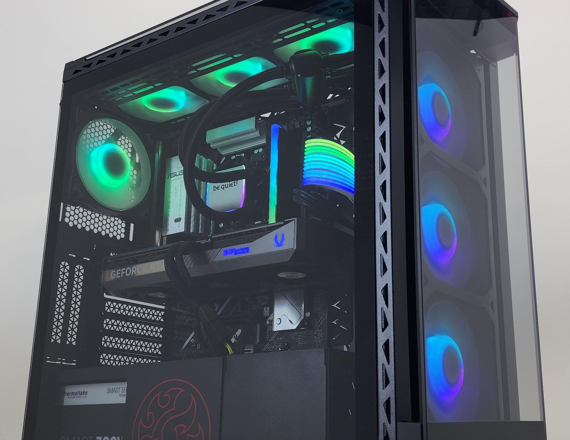 Gaming PC Ryzen 7 7700X 16GB RAM 1TB SSD RTX 5070 12GB Windows 11 Computer