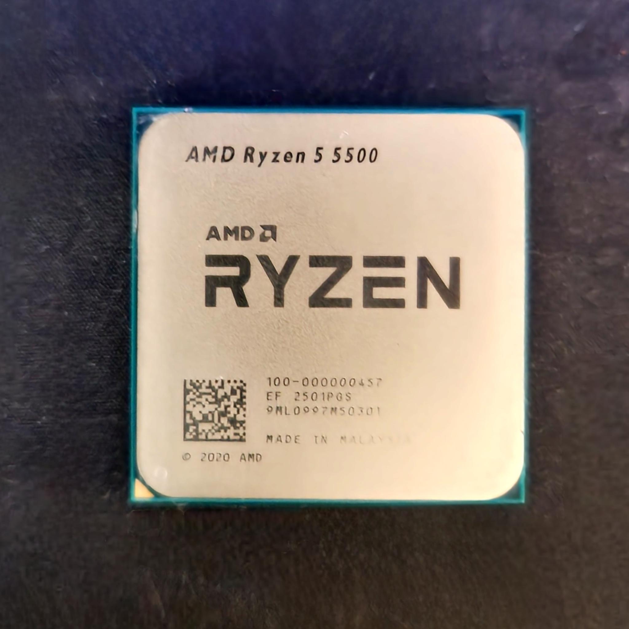 Ryzen 5 5500 | Asus B550M-A WIFI | T-Force Vulcan-Z 16gb DDR4 3200