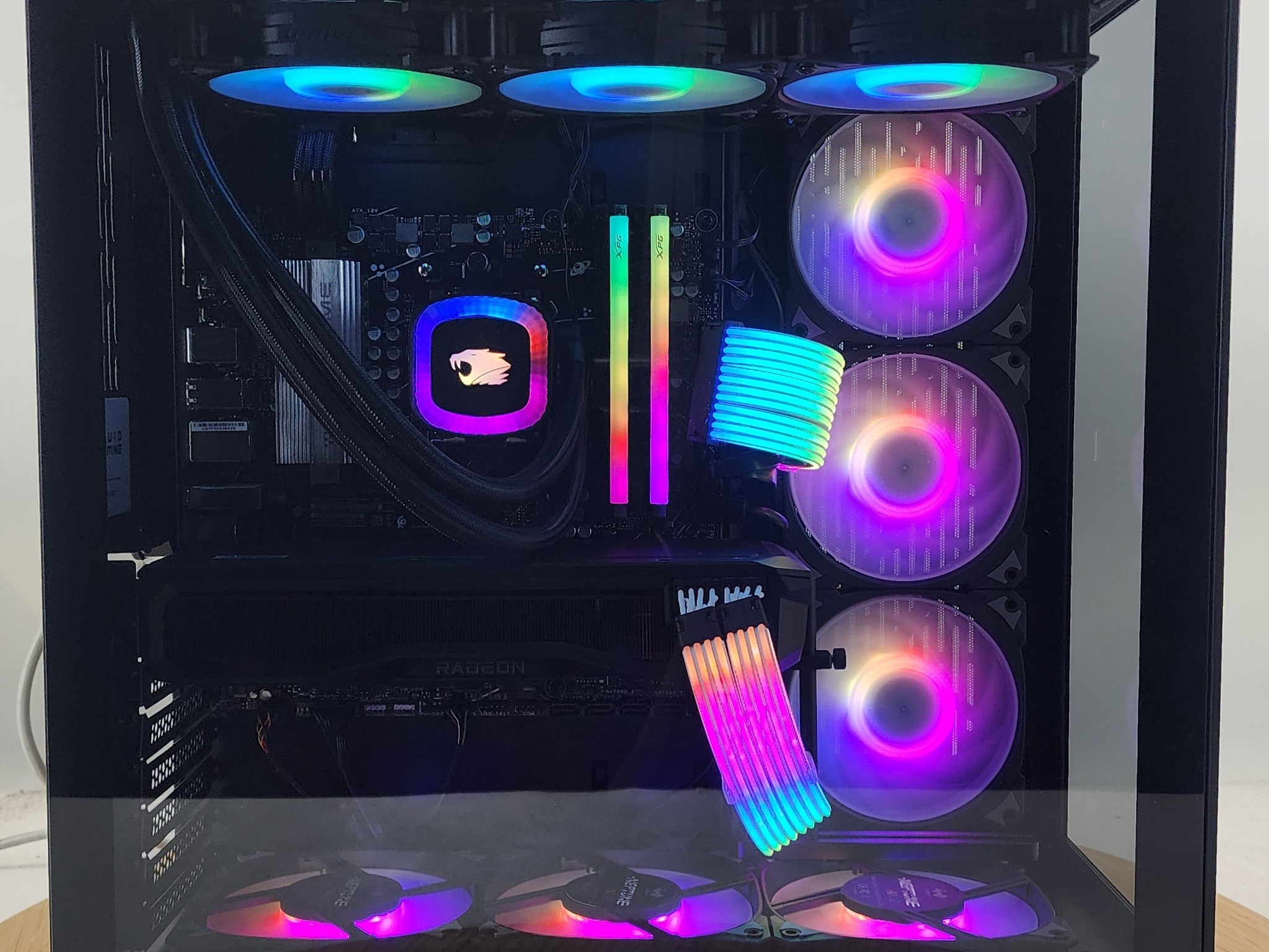 Gaming PC Ryzen 7 7800X3D 32GB RAM 1TB SSD RX 7900 XT 20GB Windows 11 Computer