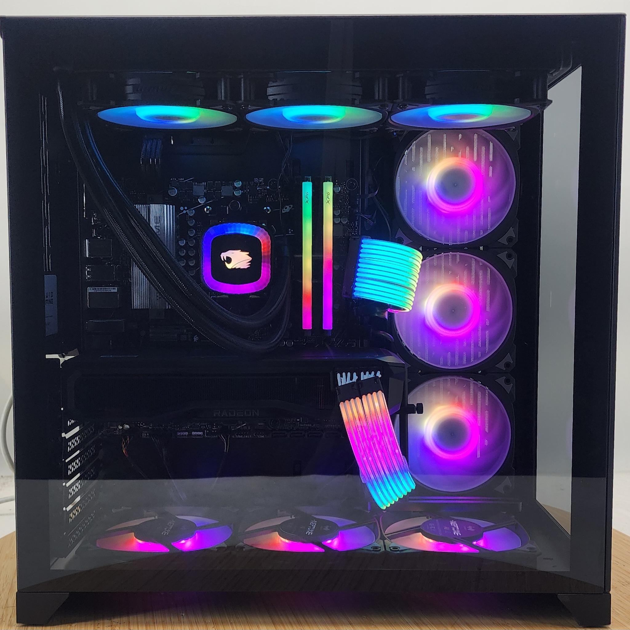 Gaming PC Ryzen 7 7800X3D 32GB RAM 1TB SSD RX 7900 XT 20GB Windows 11 Computer