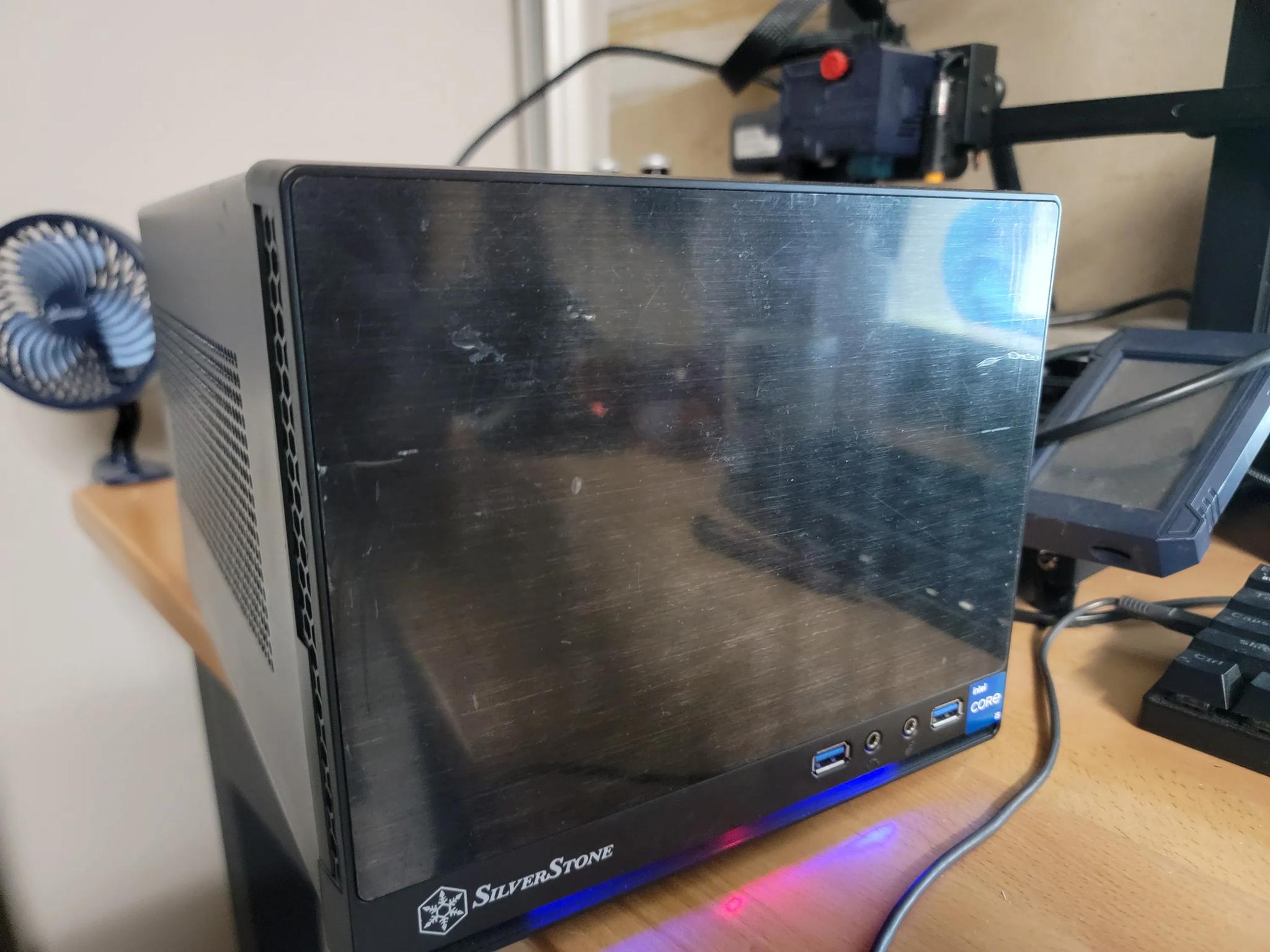 Mini ITX gaming PC 12th Gen i3, rtx 3050 8gb