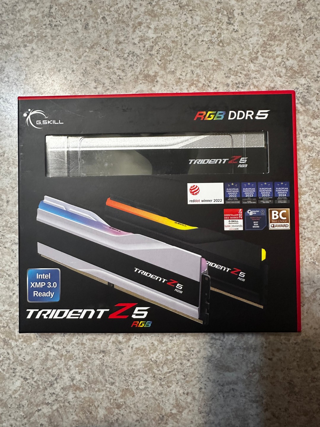 Rare XMP And EXPO G.Skill Trident Z5 RGB 32GB (2x16GB) DDR5