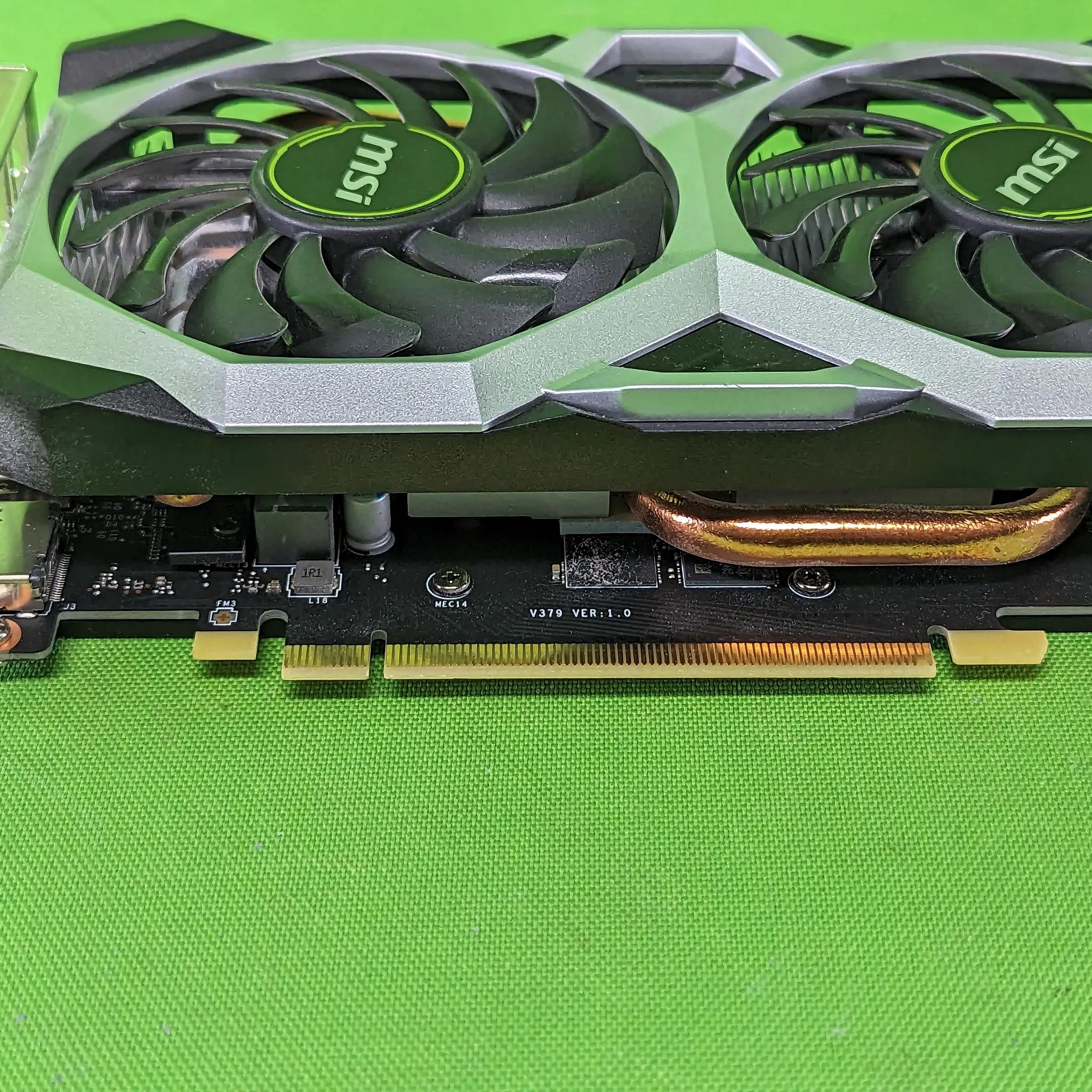 MSI GeForce GTX 1660 Ventus XS 6G OC 6GB GDDR5 PCIe Video Graphics Card