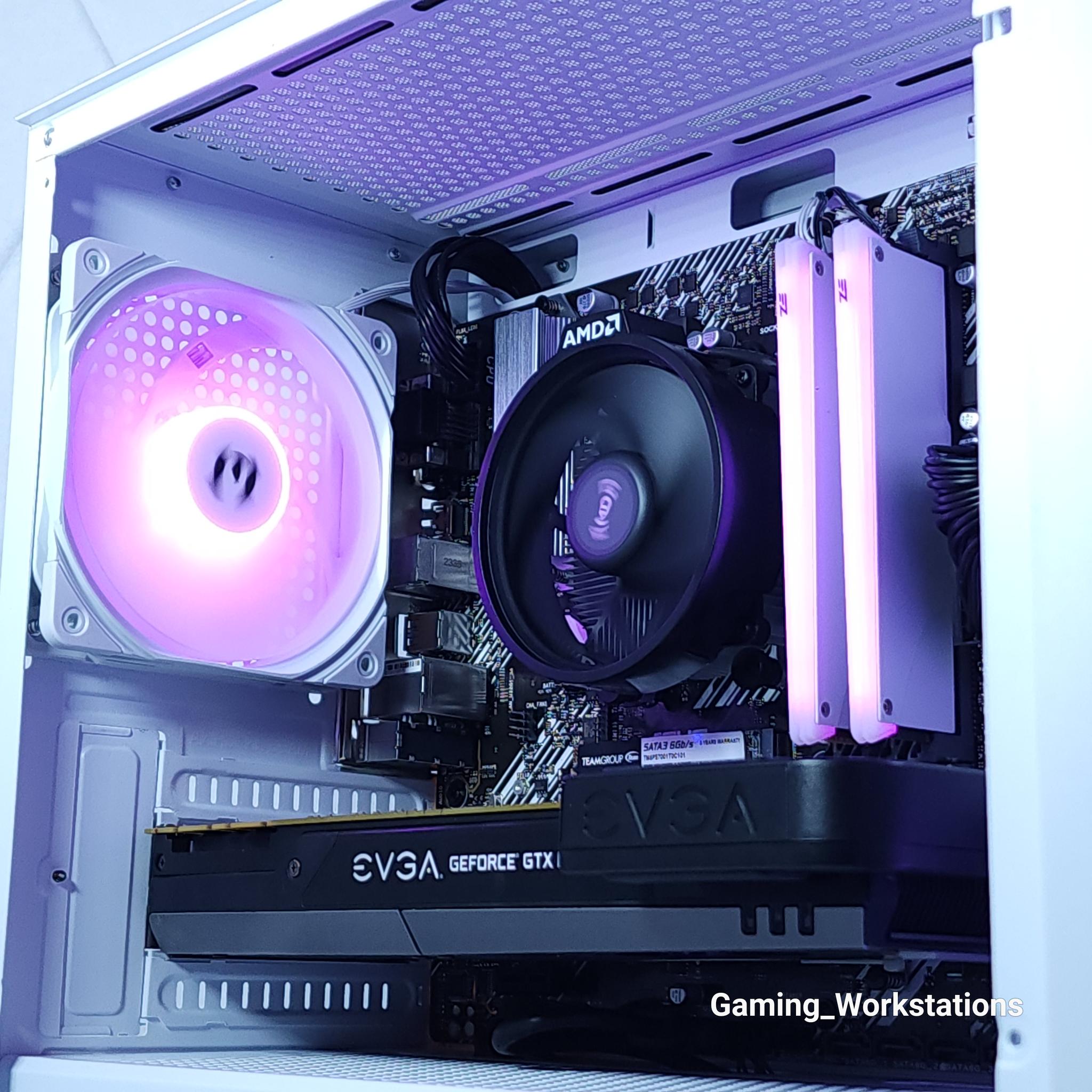 💜GTX 1070Ti●Ryzen 3 4100●1080p Gaming Computer