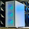 🔥 Ultimate ARGB White Budget Gaming PC – Intel i5 8TH - 16GB RAM, 500GB SSD, GTX 1660S 6GB