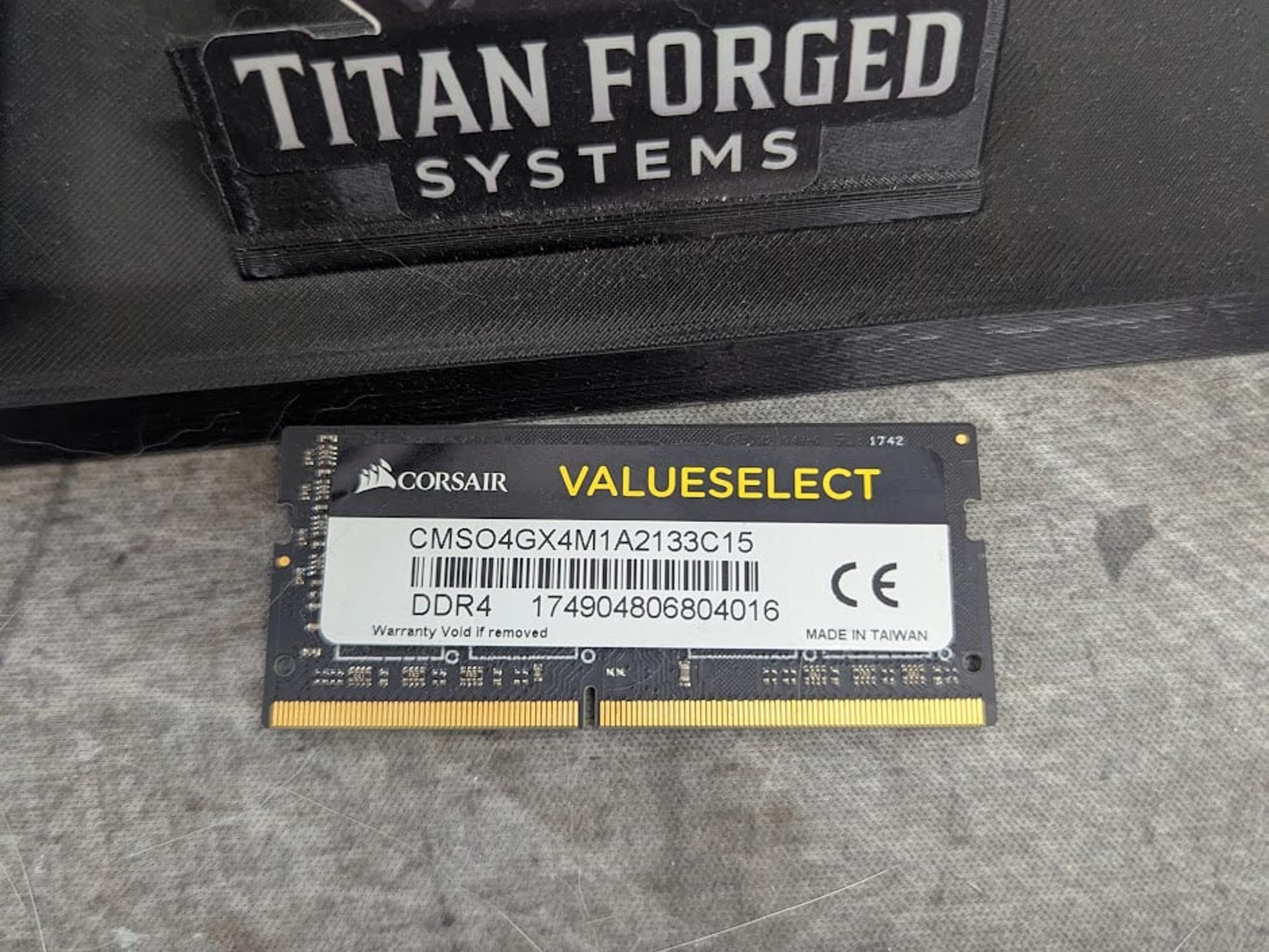 🚀 Corsair 4GB SODIMM DDR4 RAM | 4GB