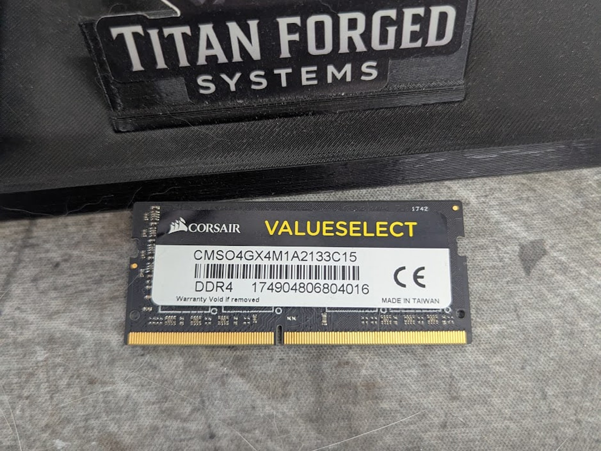 🚀 Corsair 4GB SODIMM DDR4 RAM | 4GB