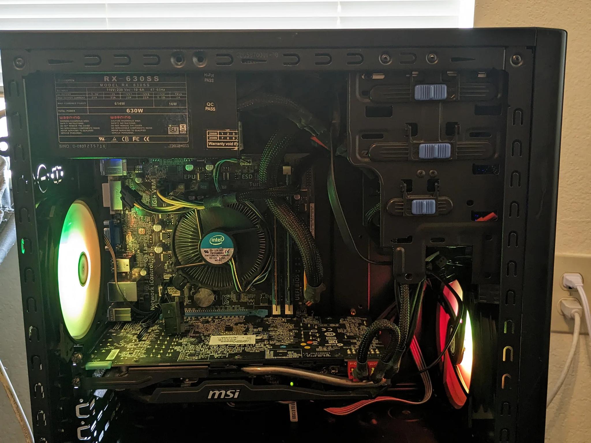 FREE SHIP||"Veteran Meta"||i5-3470,16GB RAM,R9 270X 2GB,480GB SSD, Win11,WiFi