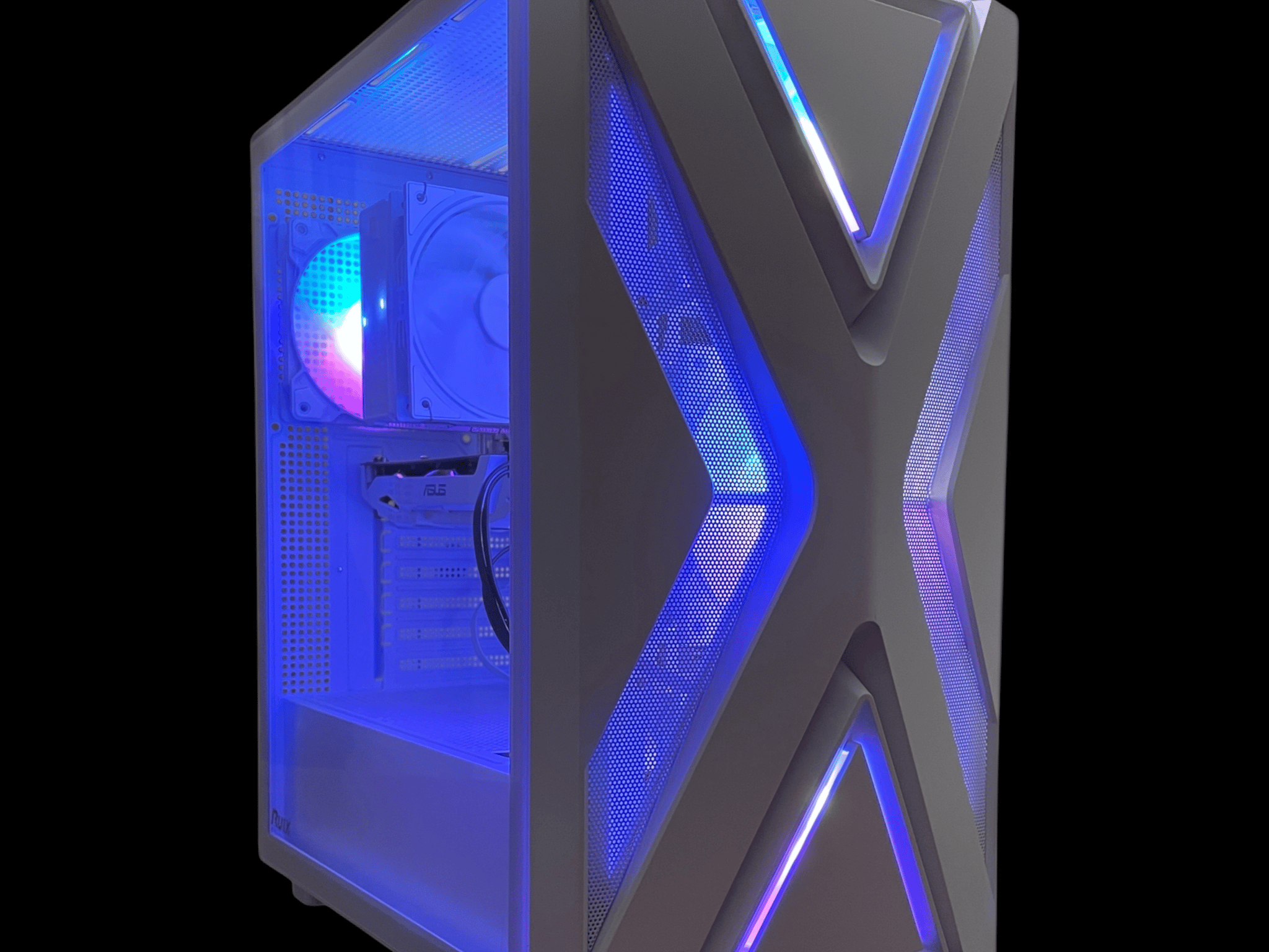 White Custom Desktop Gaming PC - Intel Core i5 CPU - Nvidia GTX 1060 - Wifi & Bluetooth - Game Ready