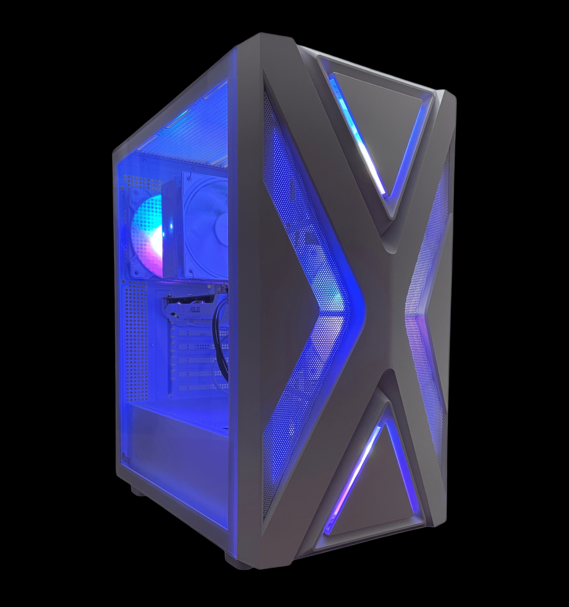 White Custom Desktop Gaming PC - Intel Core i5 CPU - Nvidia GTX 1060 - Wifi & Bluetooth - Game Ready
