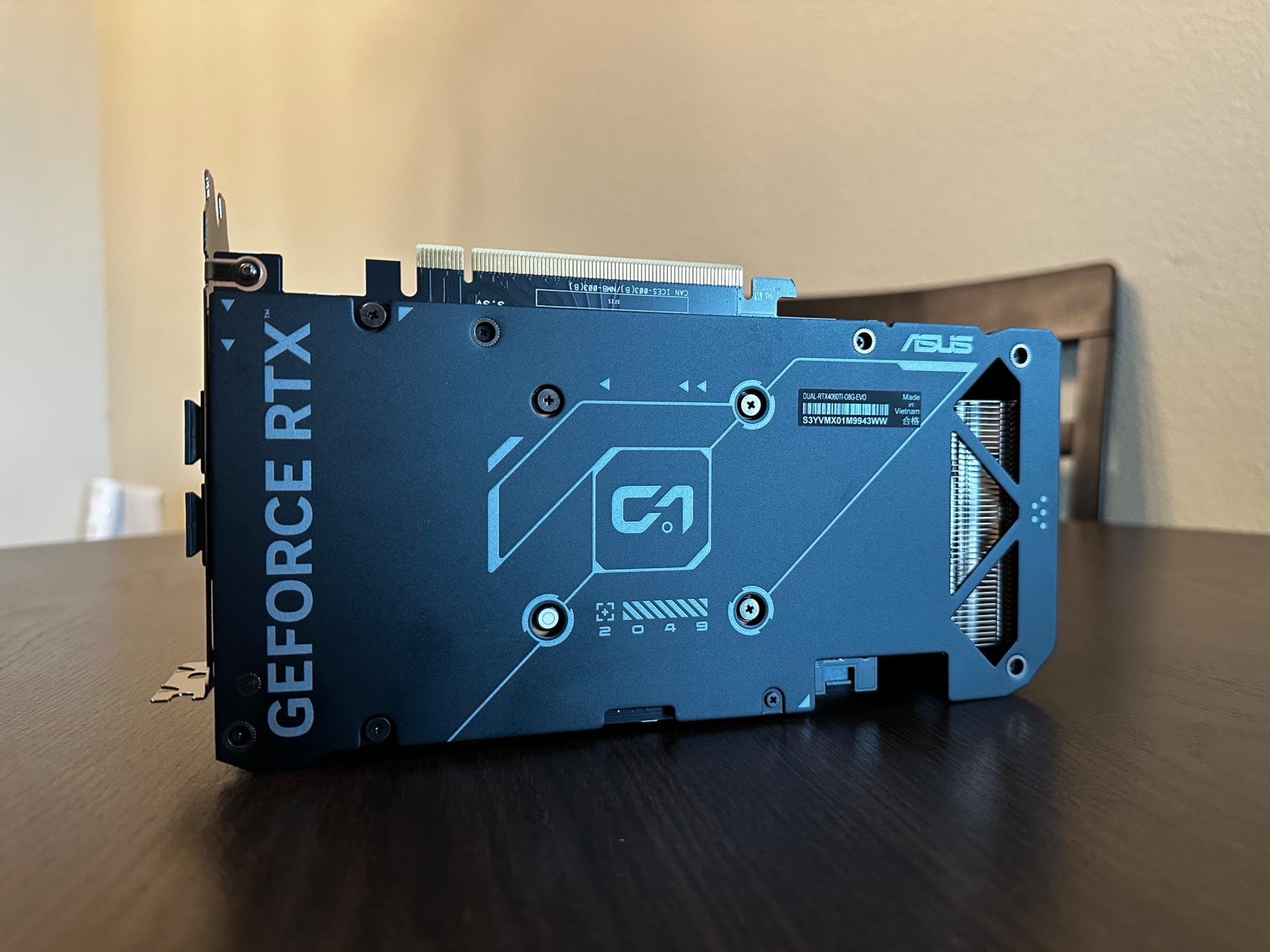 Asus Dual 4060 Ti 8gb EVO OC