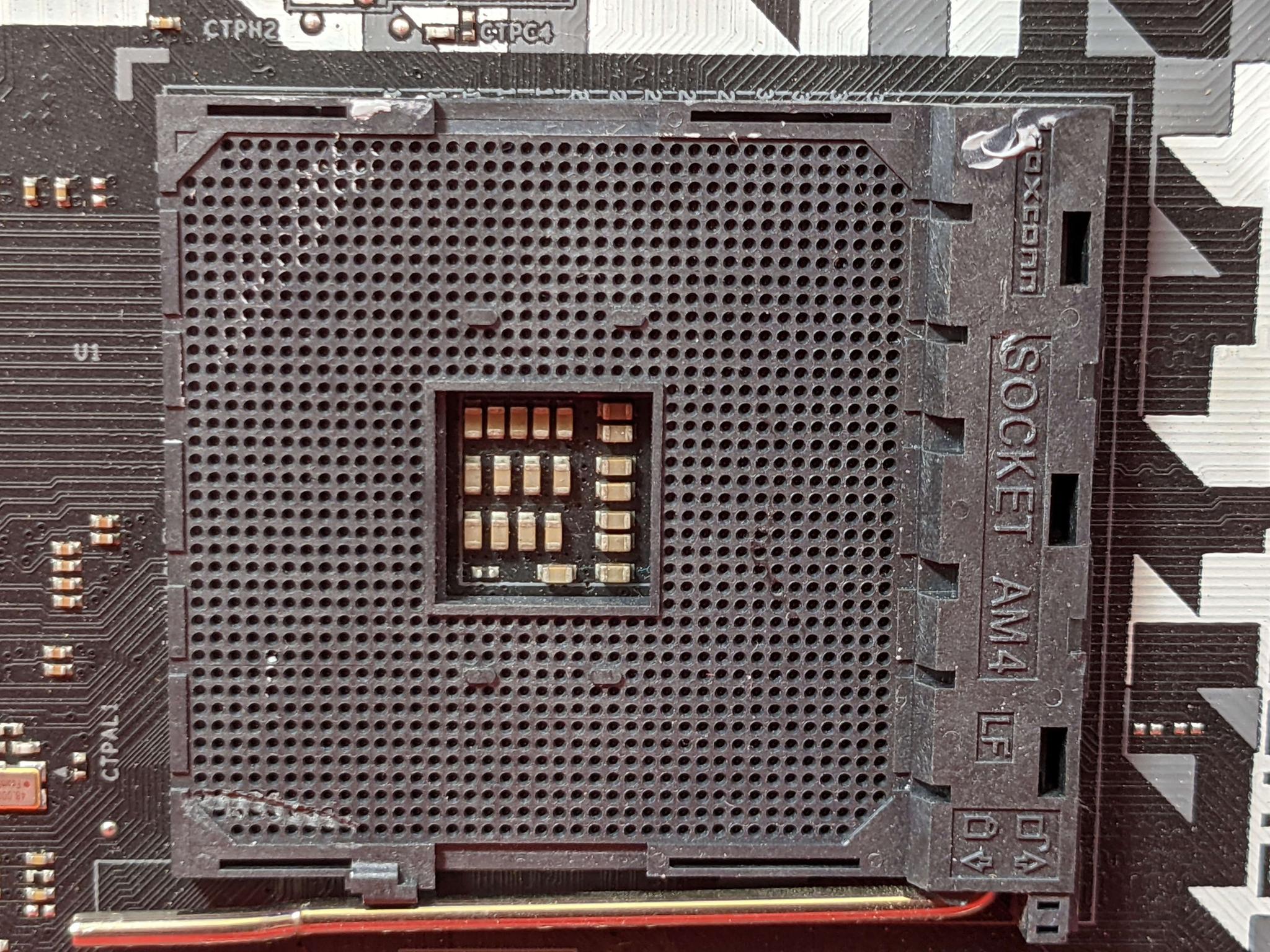 *AS IS/FOR REPAIR* ASRock B450M Steel Legend AMD Socket AM4 DDR4 MicroATX Desktop Motherboard No I/O