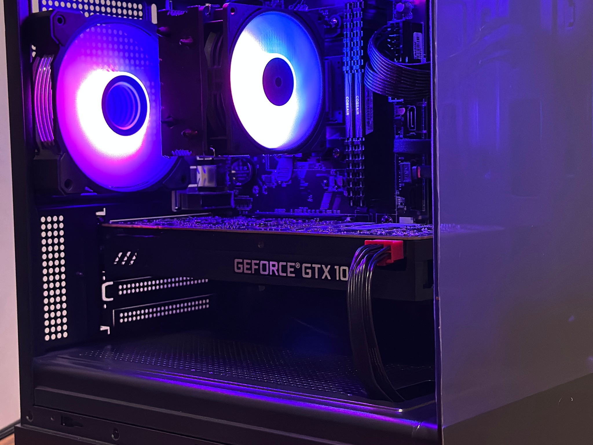 GTX 1070 | Ryzen 5 2600x | 16GB DDR4 | 1.12TB | Win 11 | Office 2024 | WiFi + BT | Custom Gaming PC