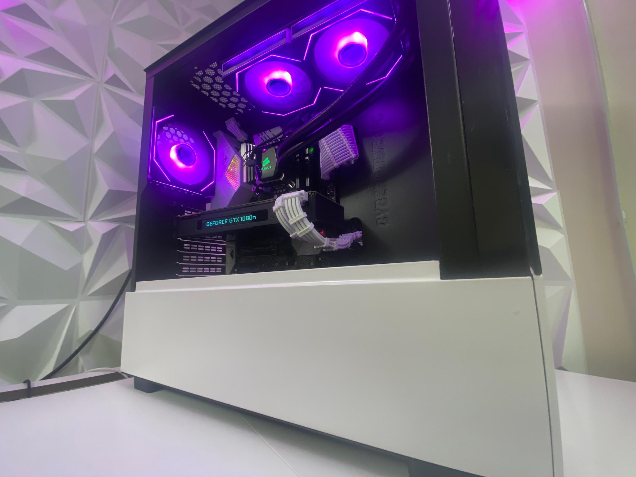 🎅🎅 White Elite Build – intel i5 9600K + GTX 1080 Ti 11GB | 1080p/1440p High FPS Ready