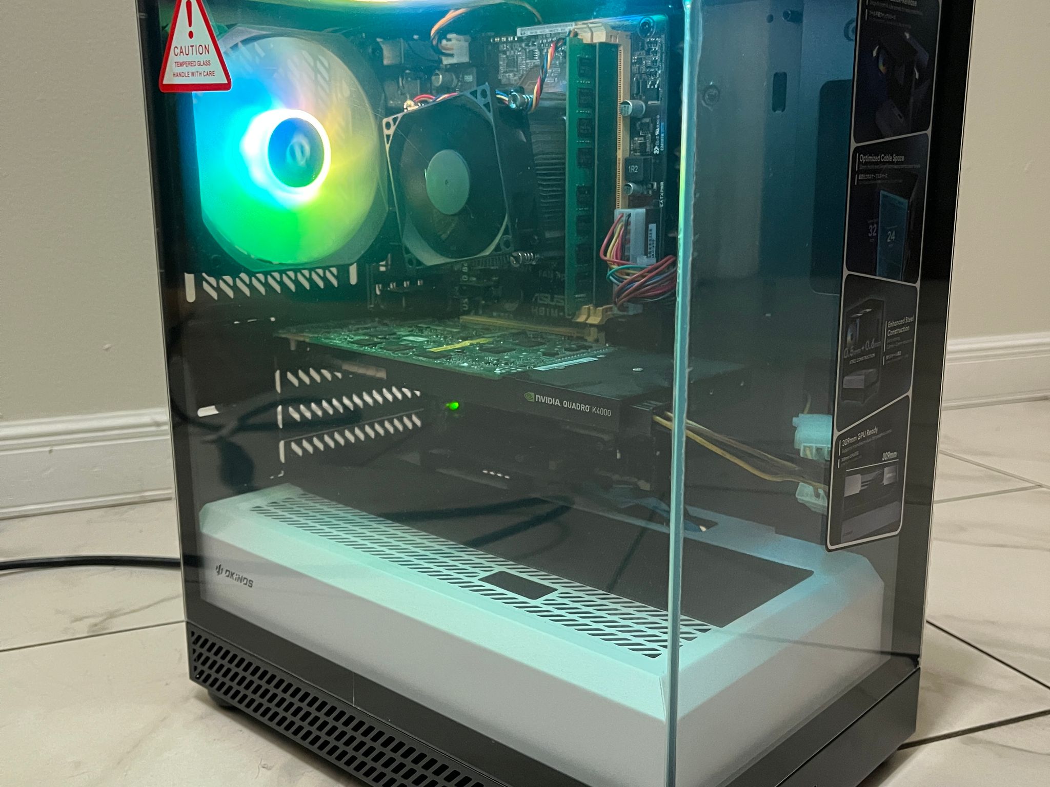 Super Budget Gaming PC - Intel i5-4460, NVIDIA 3GB GPU, 12GB RAM, 560GB Storage, w/ Wi-Fi & BT