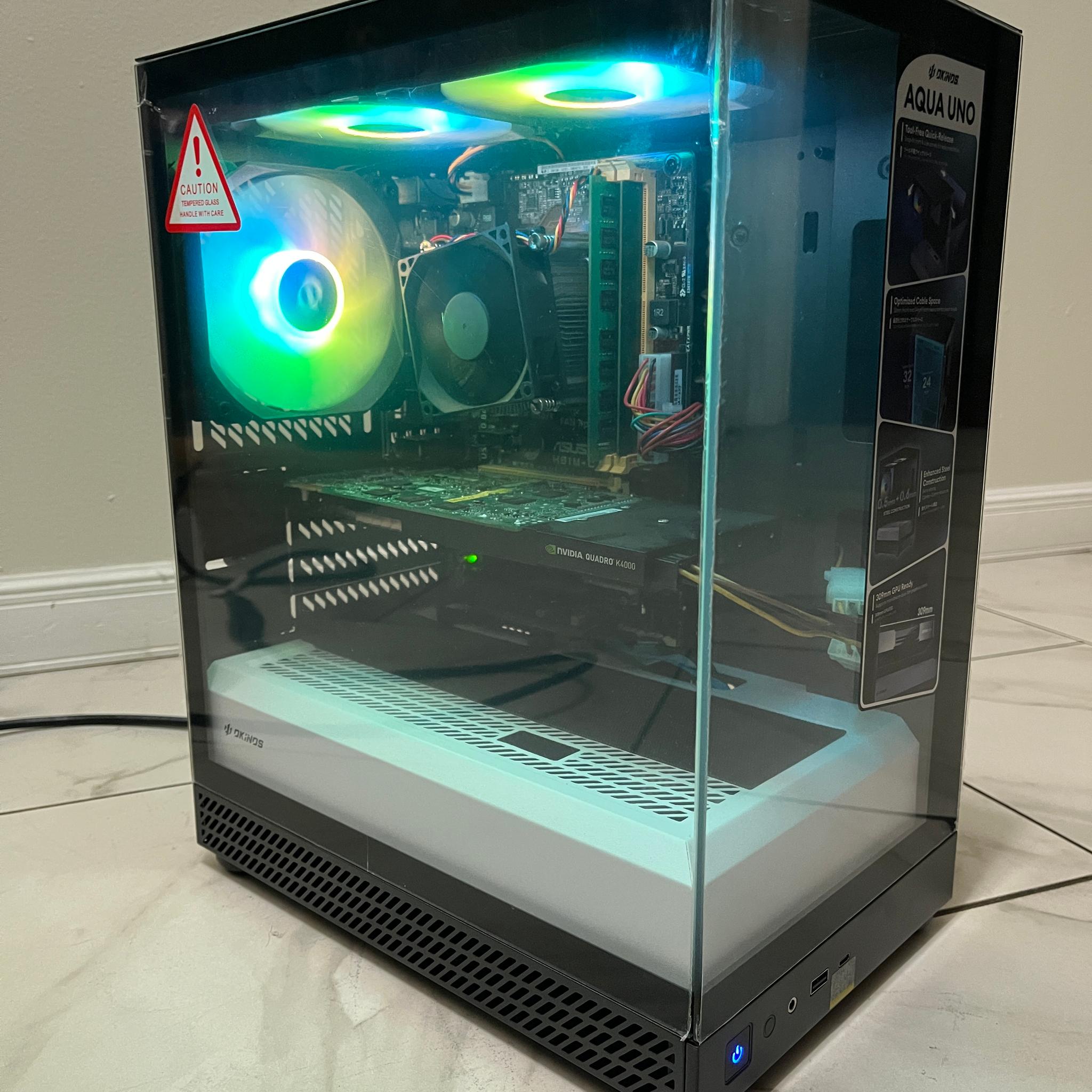 Super Budget Gaming PC - Intel i5-4460, NVIDIA 3GB GPU, 12GB RAM, 560GB Storage, w/ Wi-Fi & BT