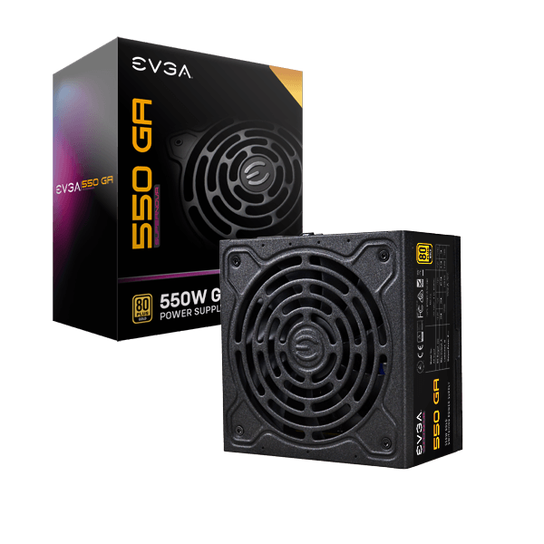 EVGA Supernova 550 GA Gold Power Supply