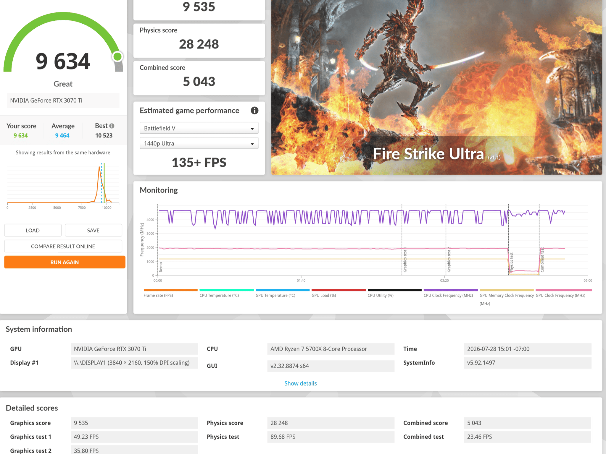 Gaming PC | Ryzen 7 5700x 8-Core | EVGA FTW3 GeForce 3070 TI | DDR4 16GB 3600 | Win 11 Computer