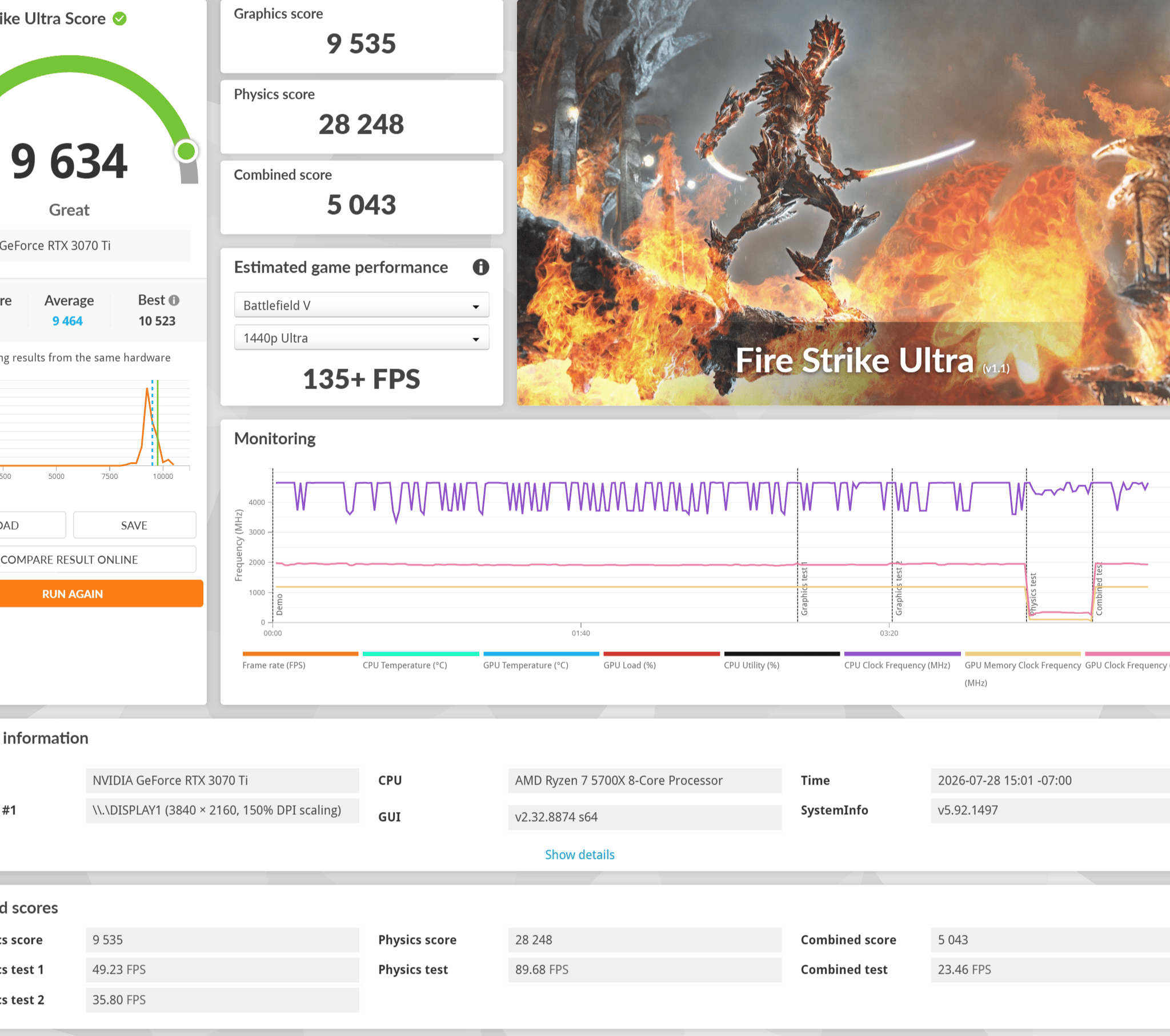 Gaming PC | Ryzen 7 5700x 8-Core | EVGA FTW3 GeForce 3070 TI | DDR4 16GB 3600 | Win 11 Computer