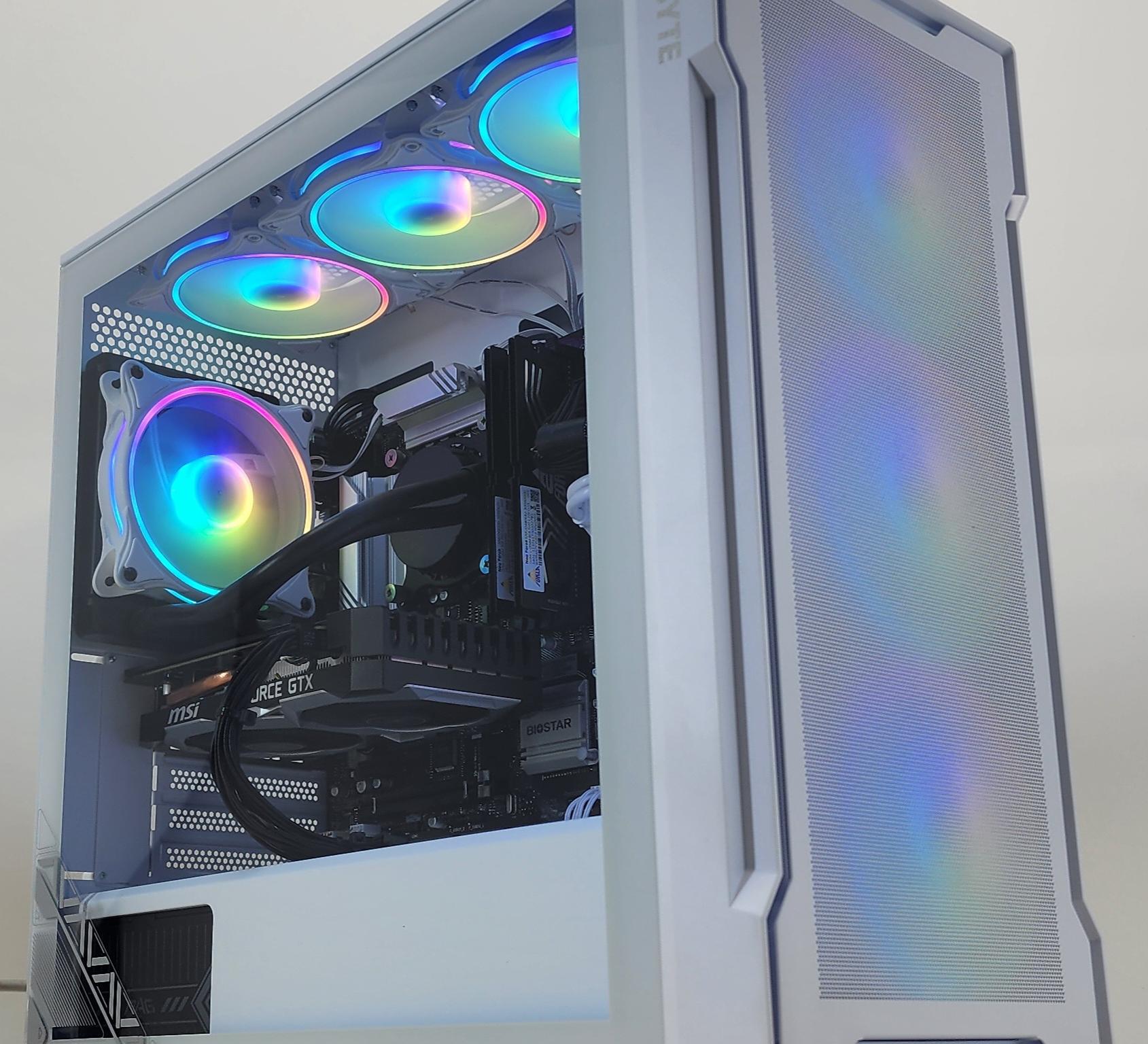 Gaming PC i5-10400F 16GB RAM 500GB SSD GTX 1660 Ti 6GB Windows 11 Computer