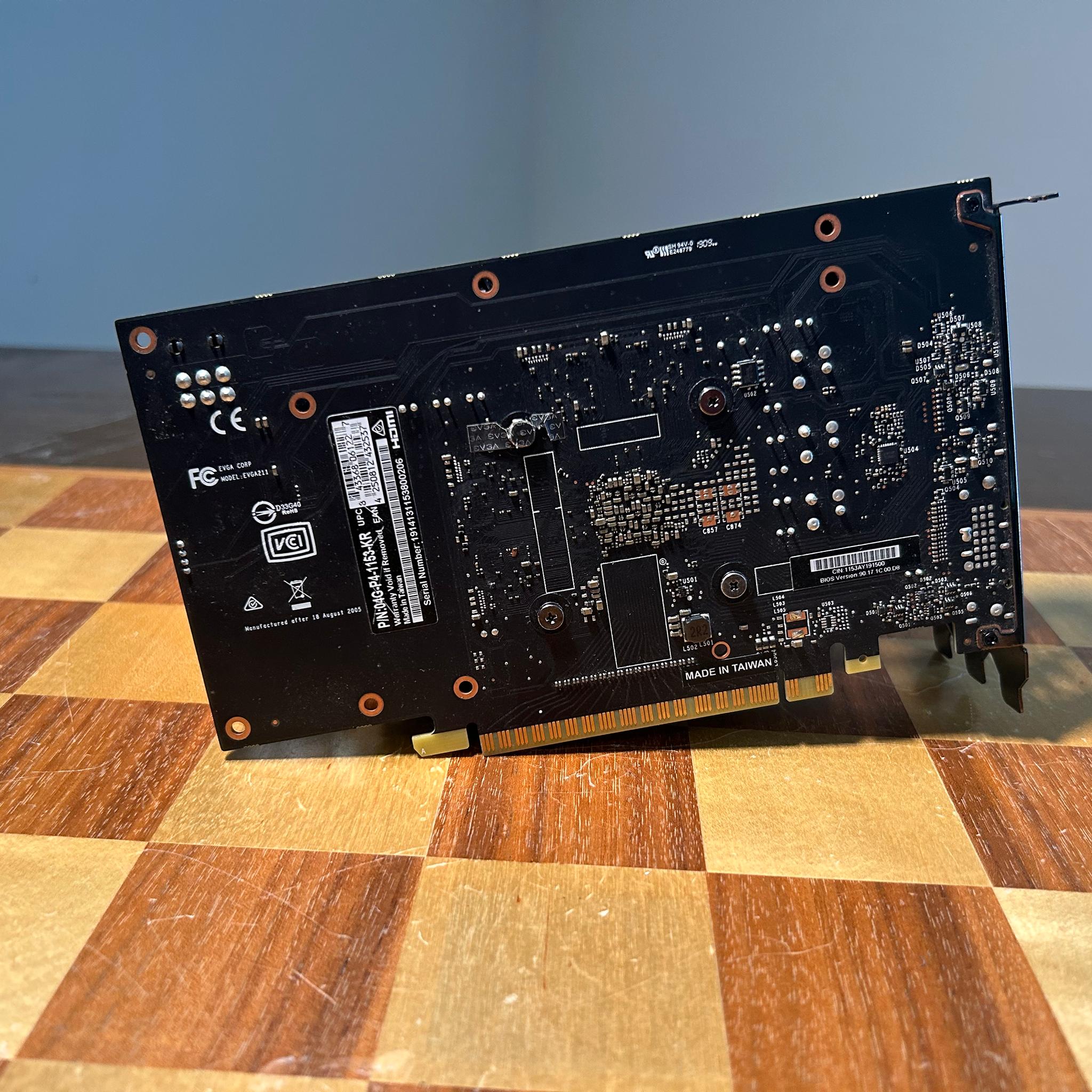EVGA GTX 1650 Thicccc GPU