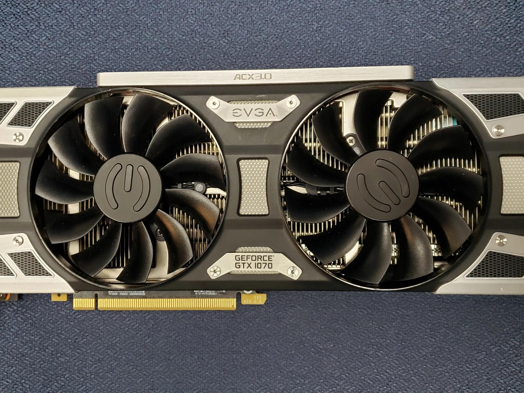 Evga GTX 1070 SC graphics card