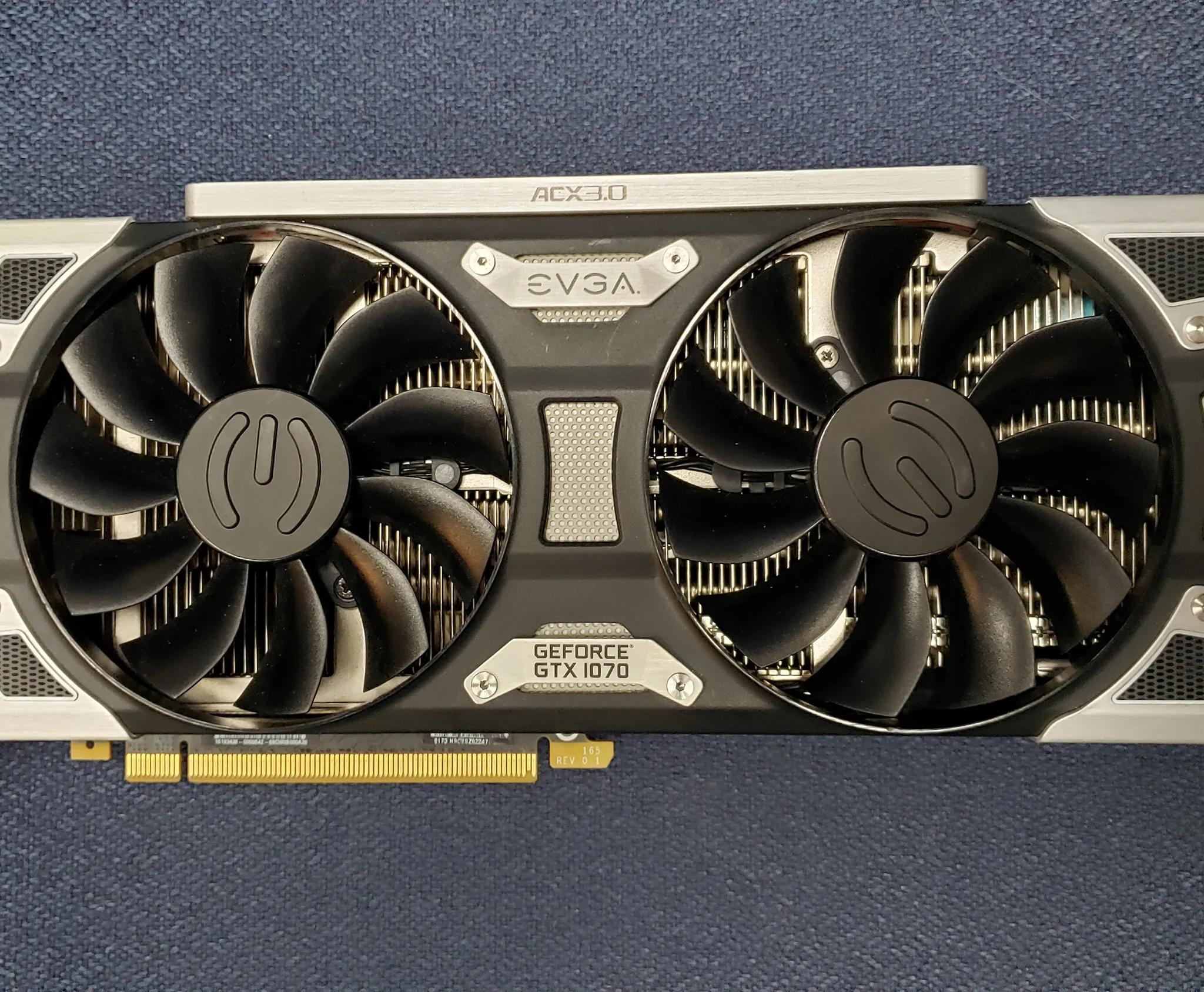 Evga GTX 1070 SC graphics card