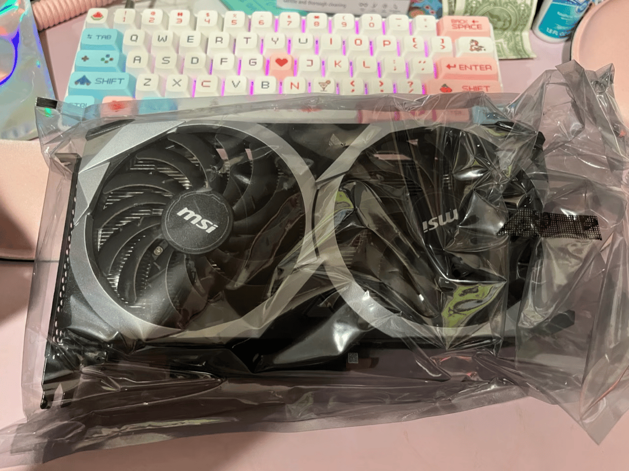 MSI Mech 2x AMD Radeon RX 6600 8GB gpu 