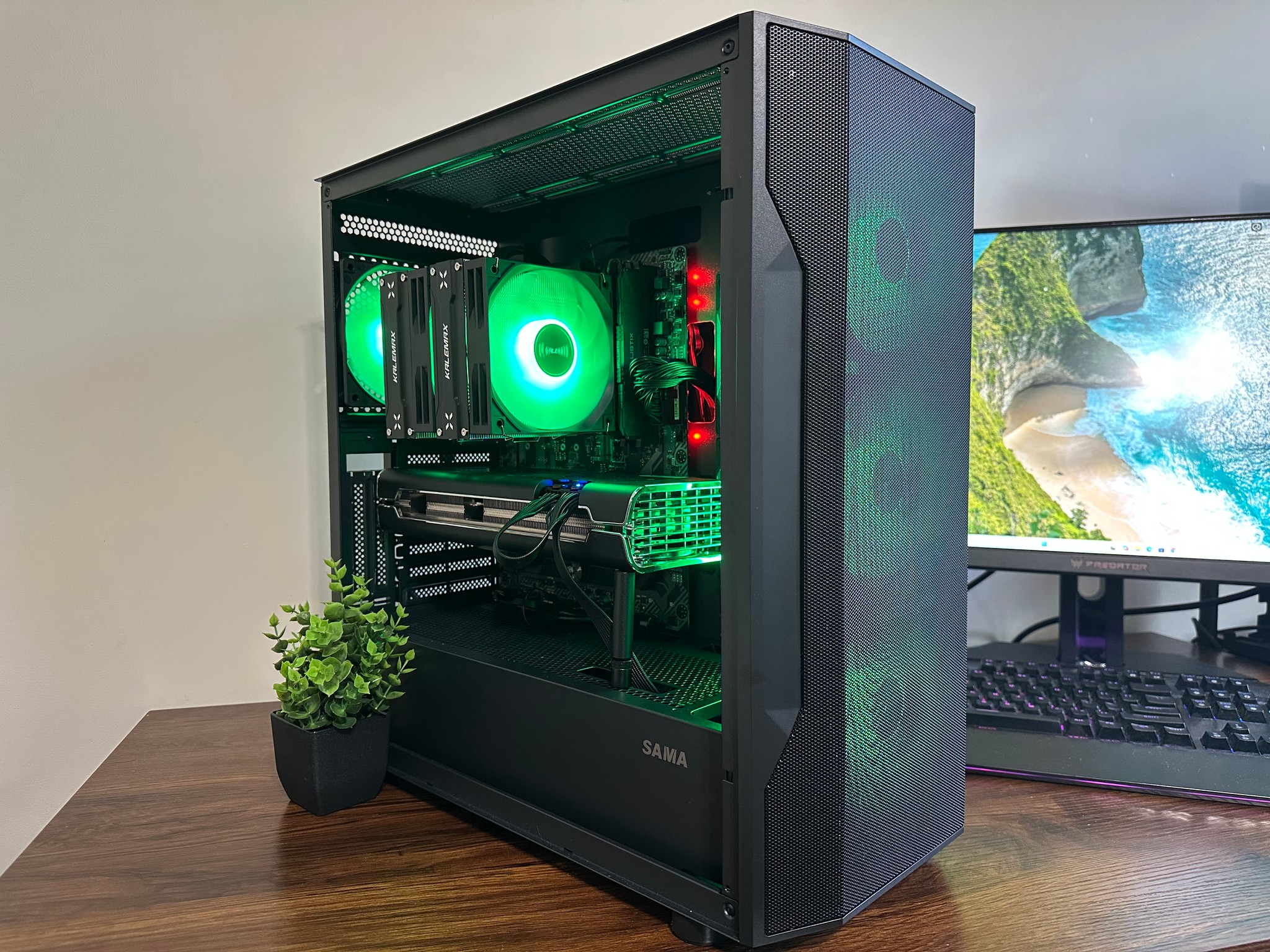 Gaming PC | RX 5700 XT | Ryzen 5 | 16GB RAM | 1TB SSD | WIN 11 PRO | WIFI ONLY NO ETHERNET