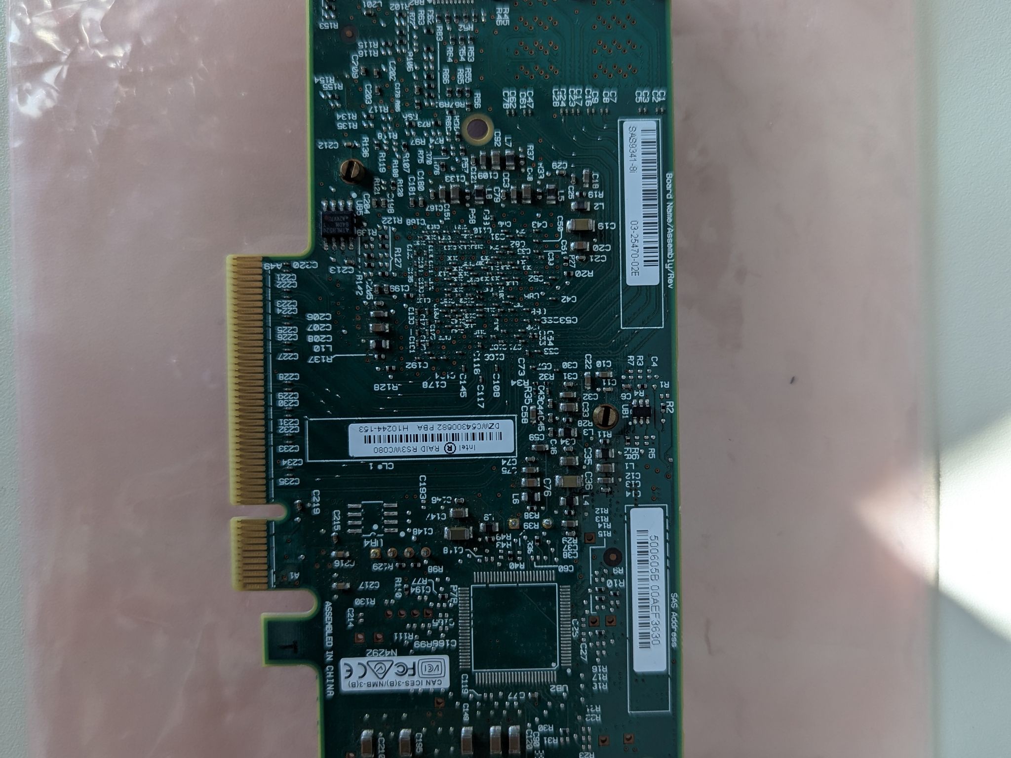LSI Logic MegaRAID SAS 9341-8i LSI00407 Card
