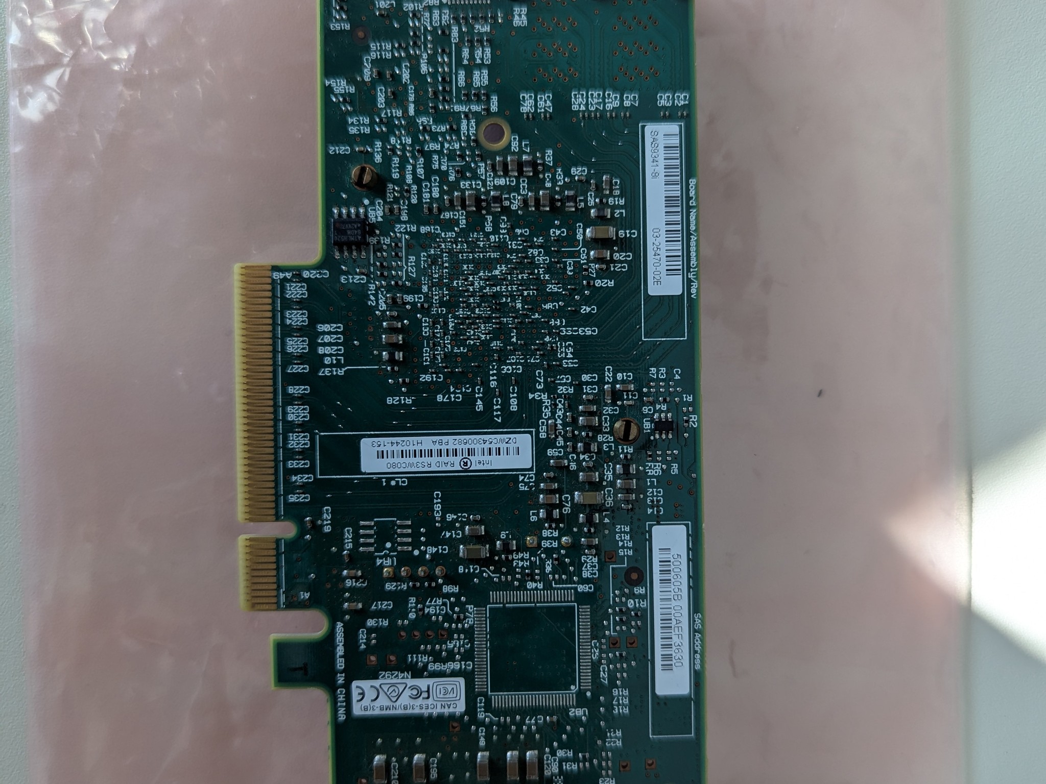 LSI Logic MegaRAID SAS 9341-8i LSI00407 Card