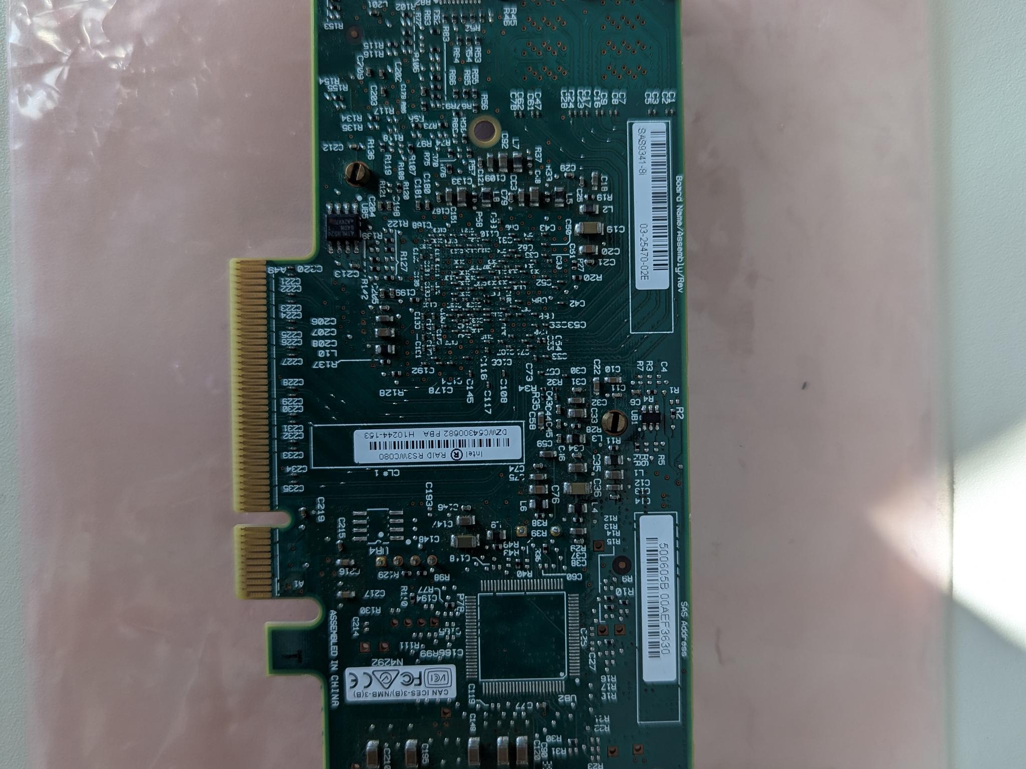 LSI Logic MegaRAID SAS 9341-8i LSI00407 Card