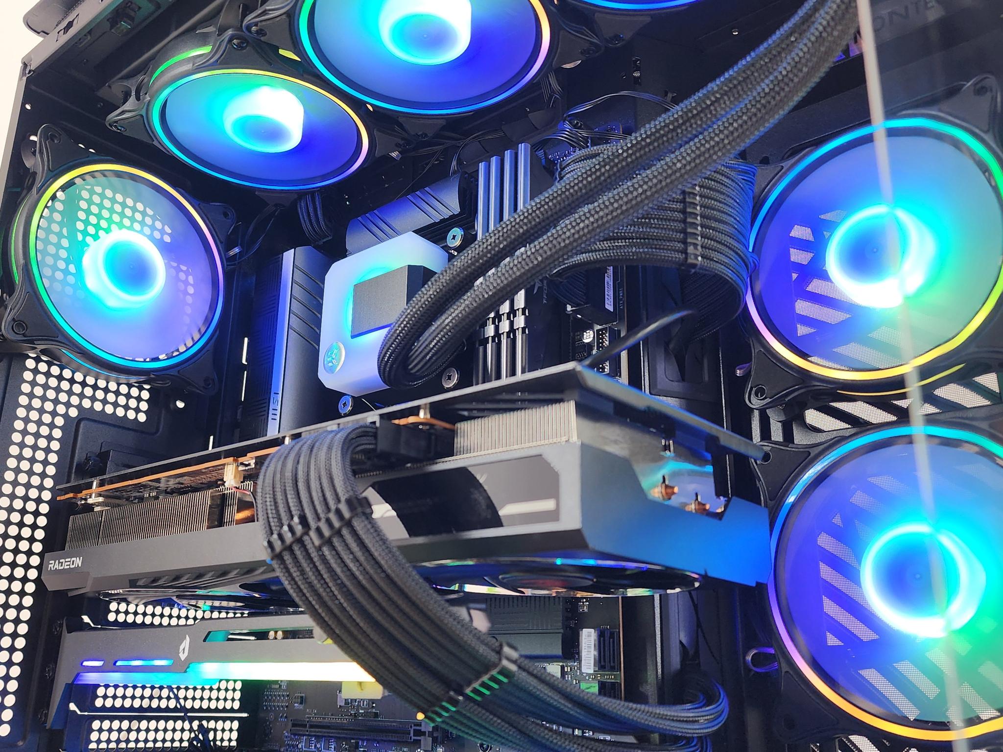 Gaming PC i9-11900K 32GB RAM 2TB SSD RX 6800 XT 16GB Windows 11 Computer