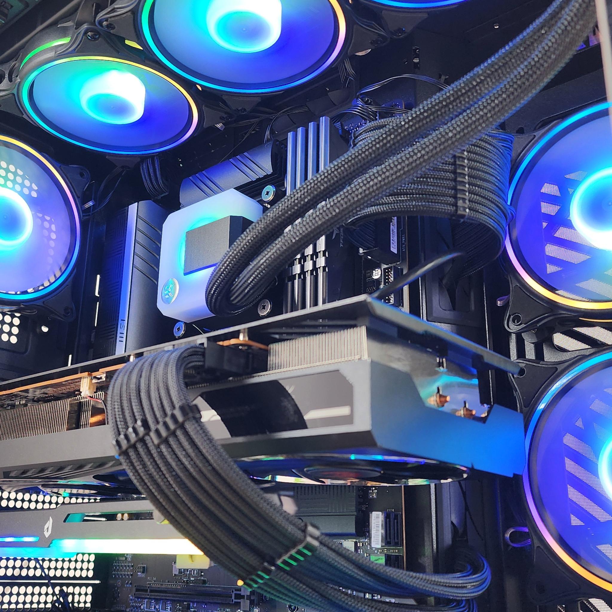 Gaming PC i9-11900K 32GB RAM 2TB SSD RX 6800 XT 16GB Windows 11 Computer