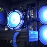 🔵⚫️| RX 580 8GB | INTEL XEON E5 2670 V3 | 16GB DDR4 RAM | 1TB NVME SSD | Midnight Ocean |
