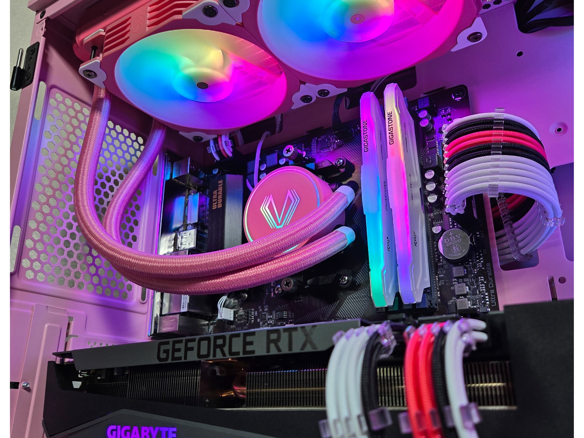 RTX 3070 Ti | Ryzen 7 3700x | Wi-Fi | Pink Gaming PC