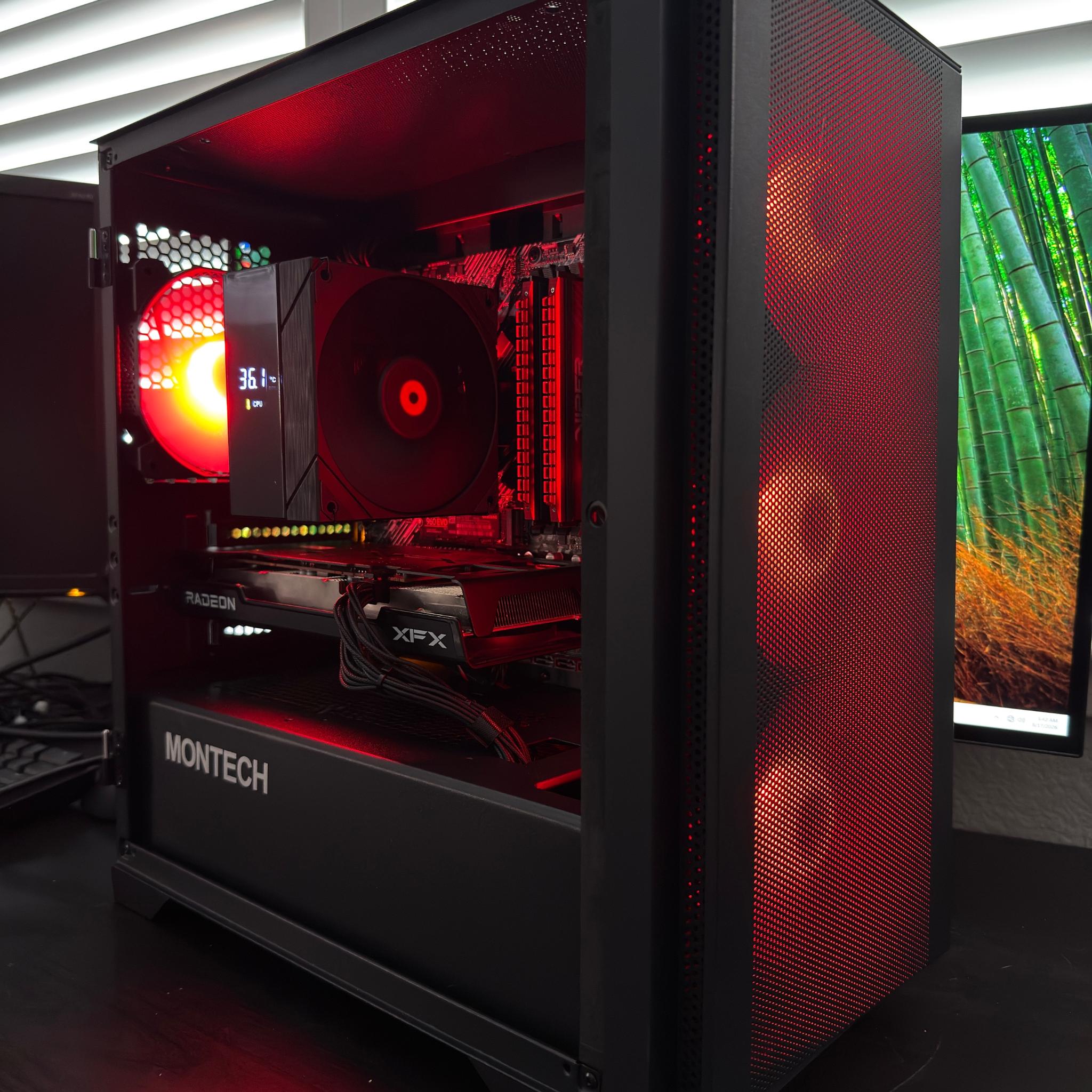 RX 6600 Gaming PC | Ryzen 5 5500 | 16GB RAM | 500GB NVME | WiFi/BT | Windows 11