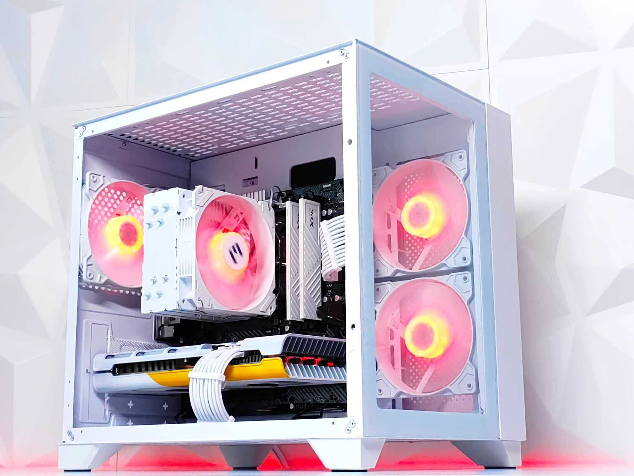 💥4️⃣➡💵1080P Gaming PC❄️Gaming PC❄️AMD RX 580 8GB❄️AMD Ryzen 5 2600 6 core❄️16GB DDR4❄️500GB NVME