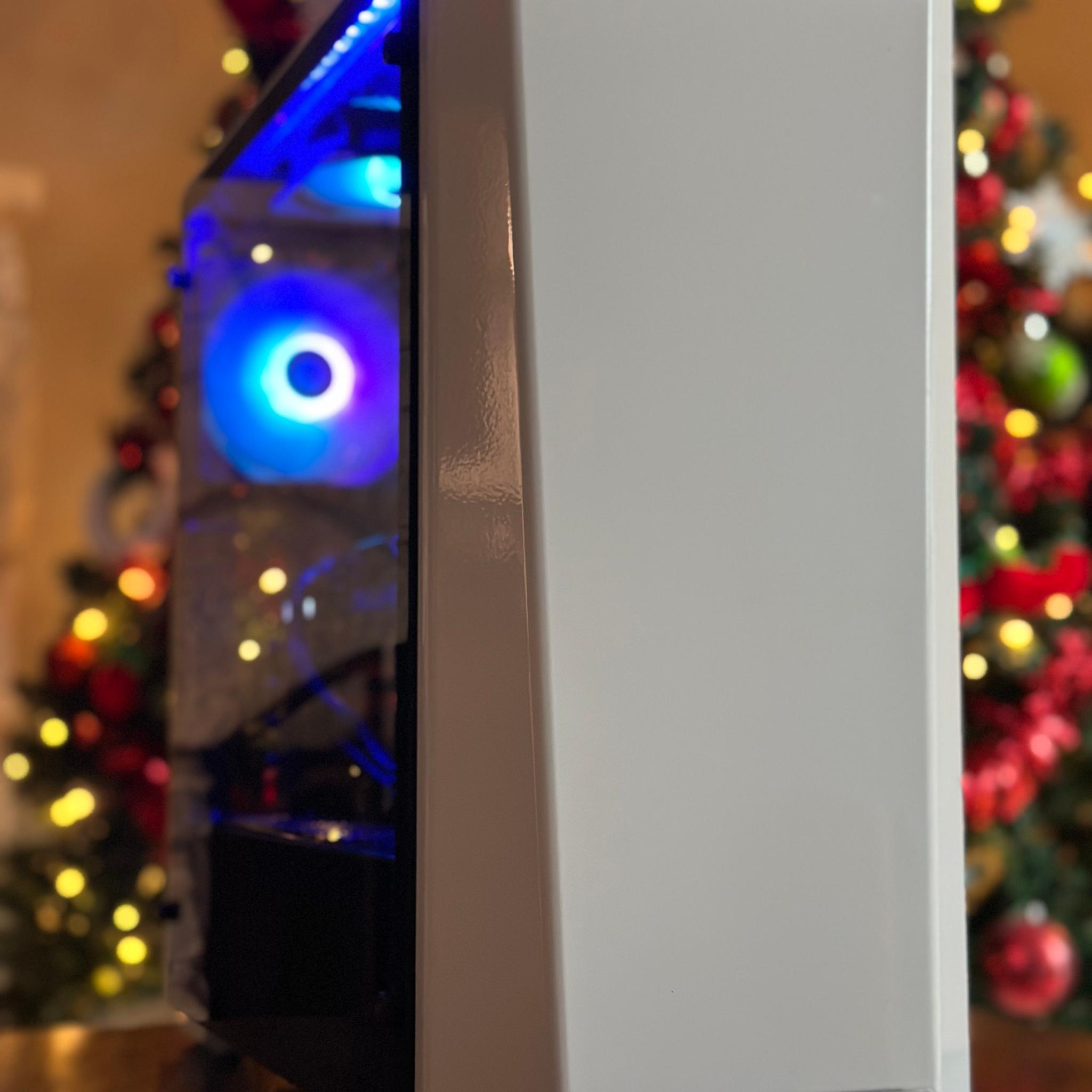 White Gaming PC | RTX 3060 Ti | Ryzen 5 | 500gb | 1440p Ready |