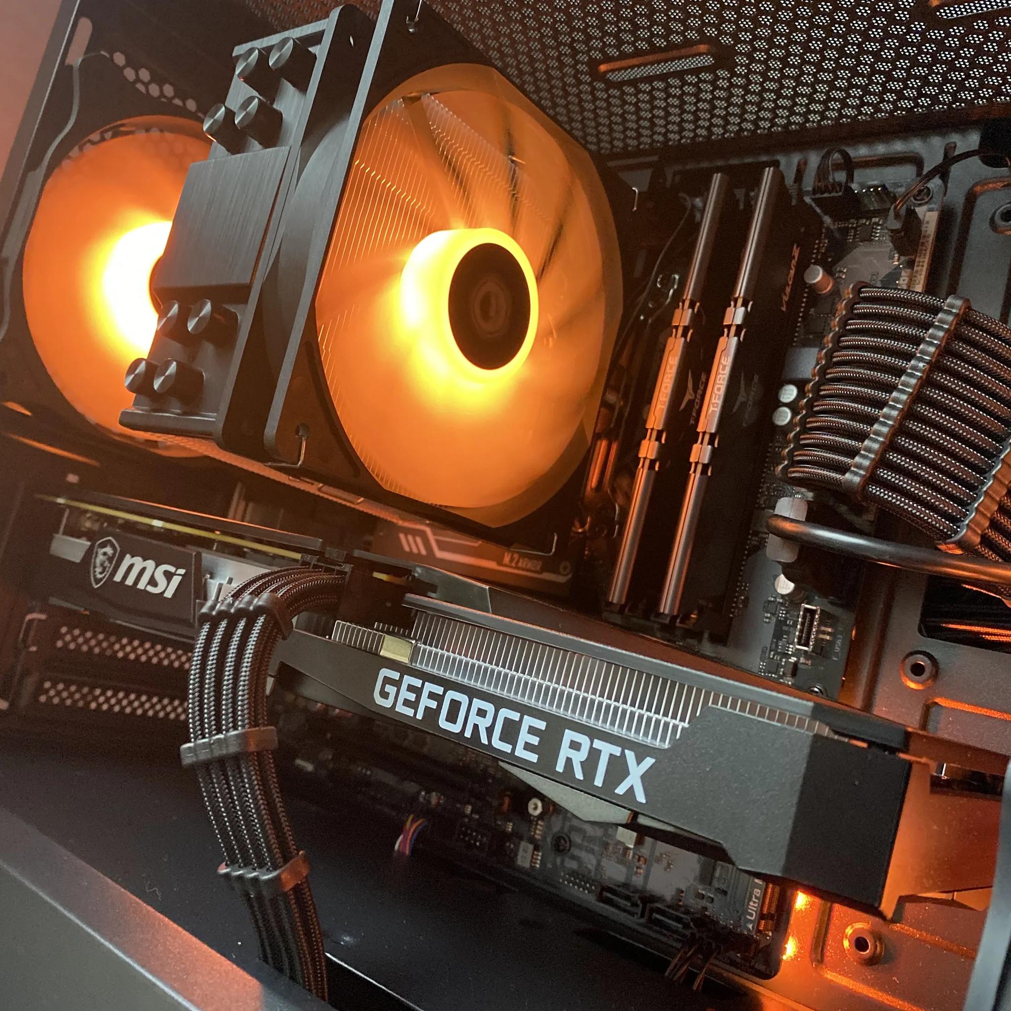 🖤 Stealth 🖤 | RTX 3060 | Intel i5-12400f | 16GB Ram | 1TB SSD | Mid-Range Gaming PC
