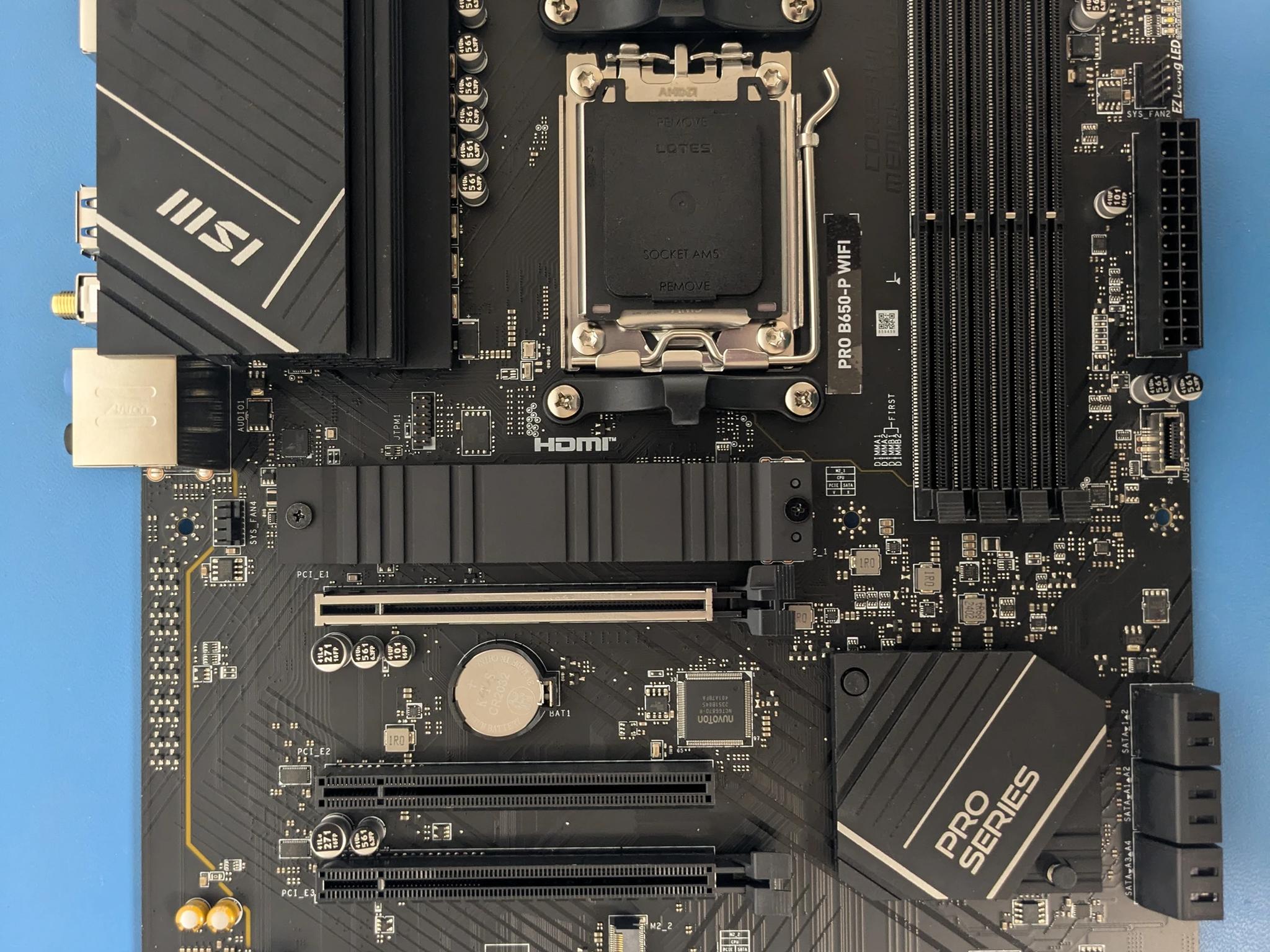 MSI Pro B650-P Wifi AMD AM5 Motherboard