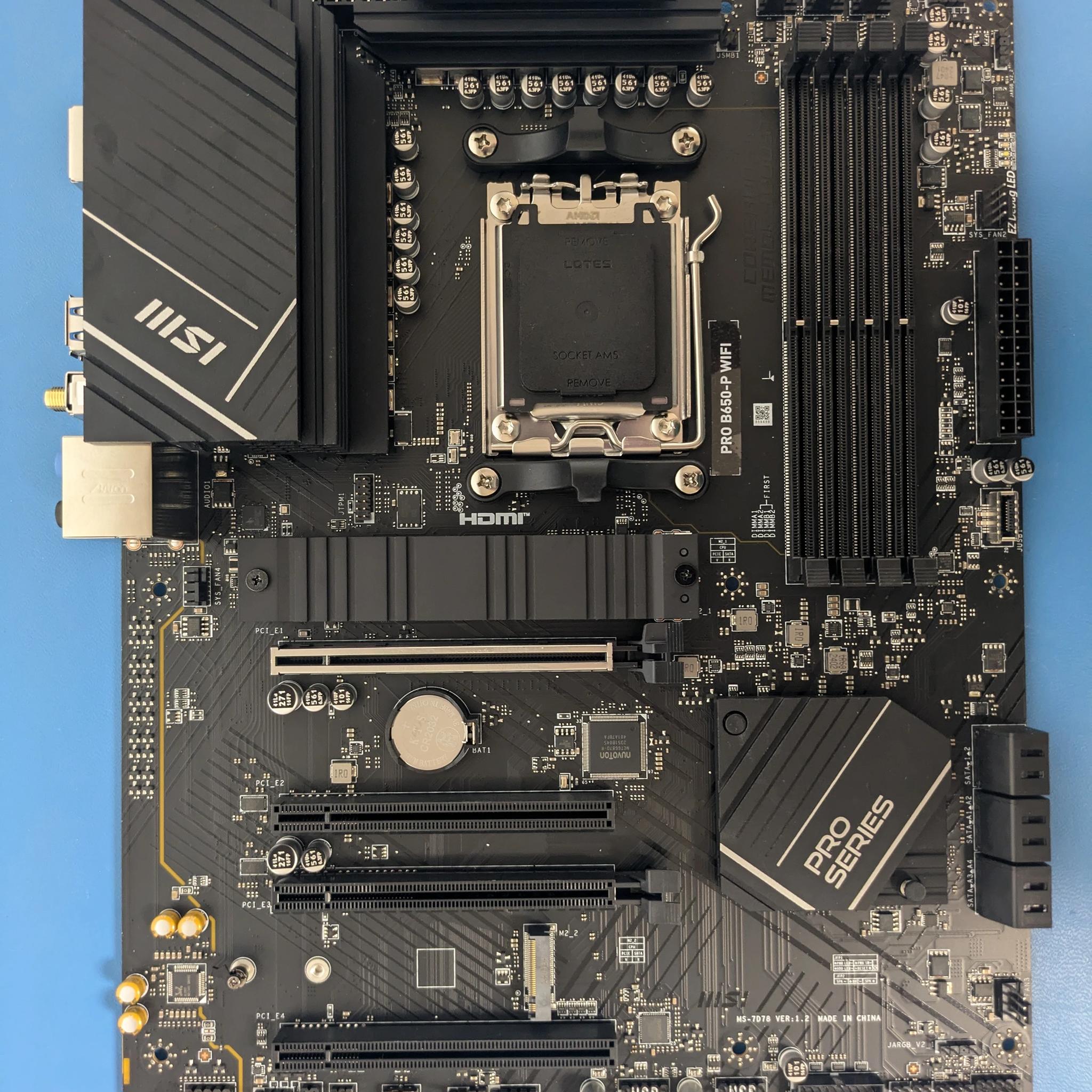 MSI Pro B650-P Wifi AMD AM5 Motherboard