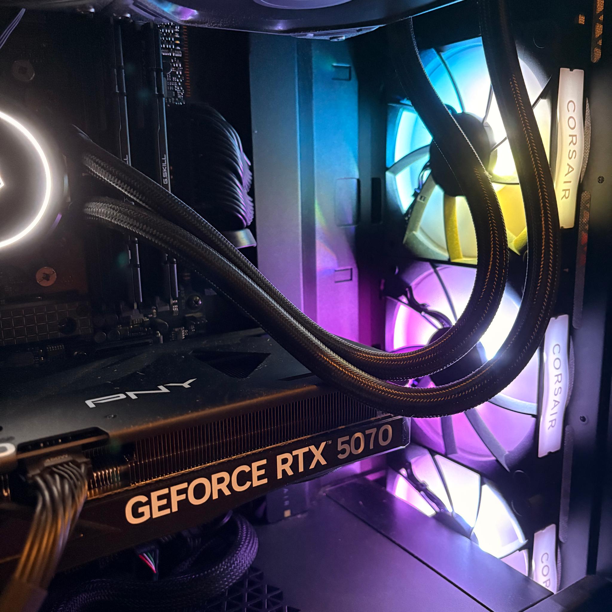 High-End 1440p Gaming PC - RTX 5070 12GB / Ryzen 5 7600X3D (3.5TB Storage)