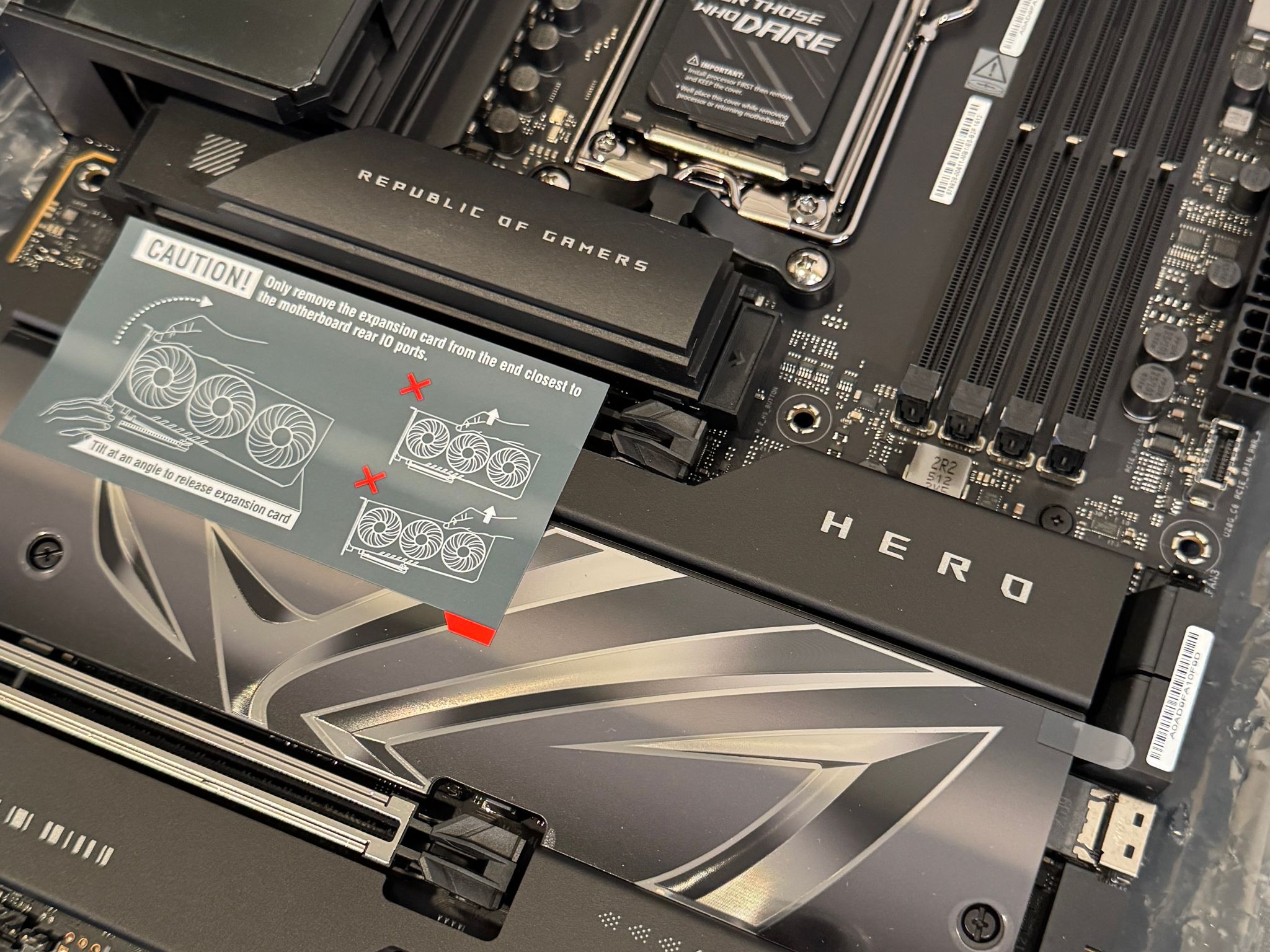 Asus Rog X870E Crosshair Hero - Brand New