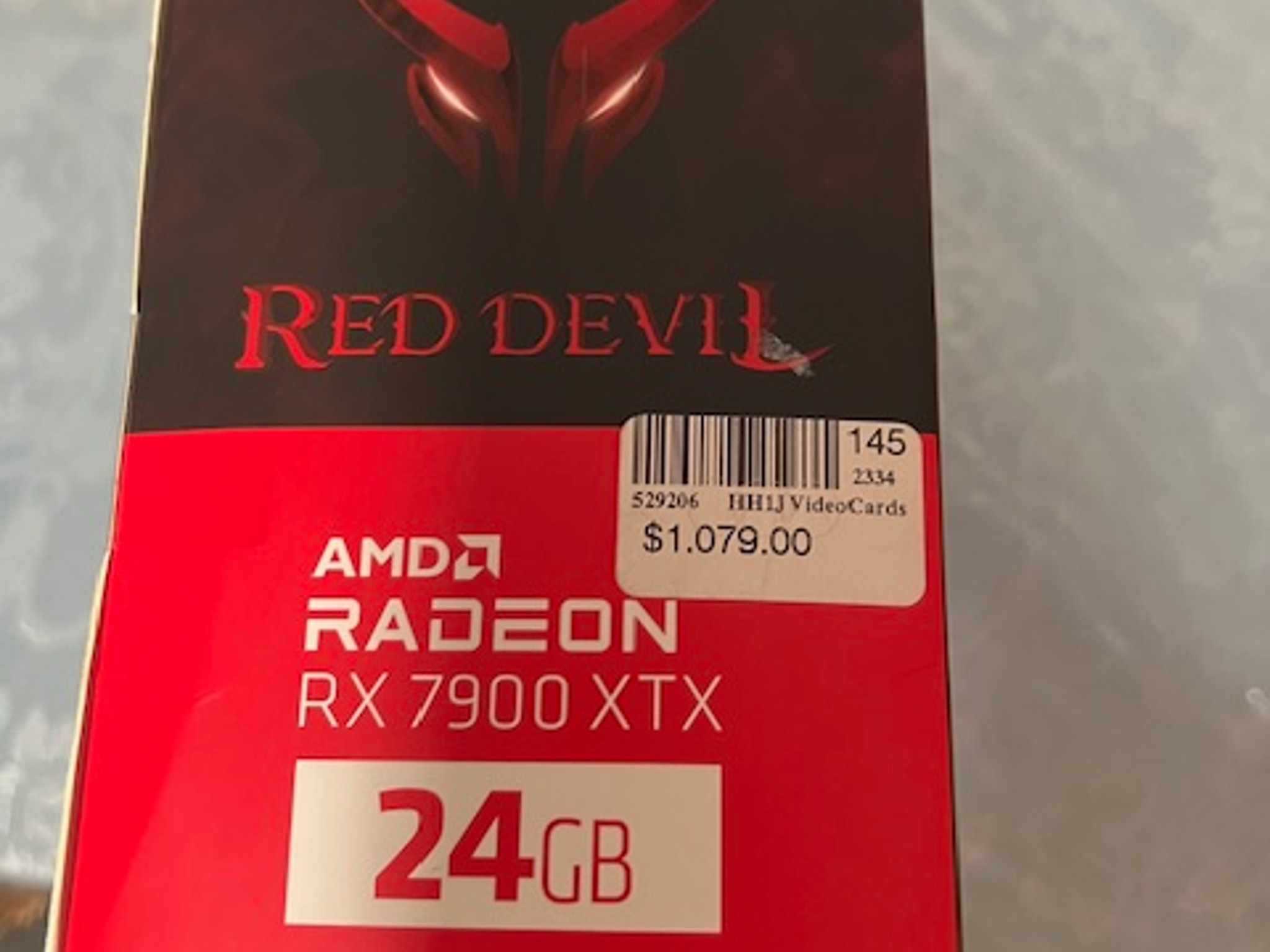 PowerColor AMD Radeon RX 7900 XTX Red Devil Overclocked Triple Fan 24GB GDDR6 PCIe 4.0 Graphics Card